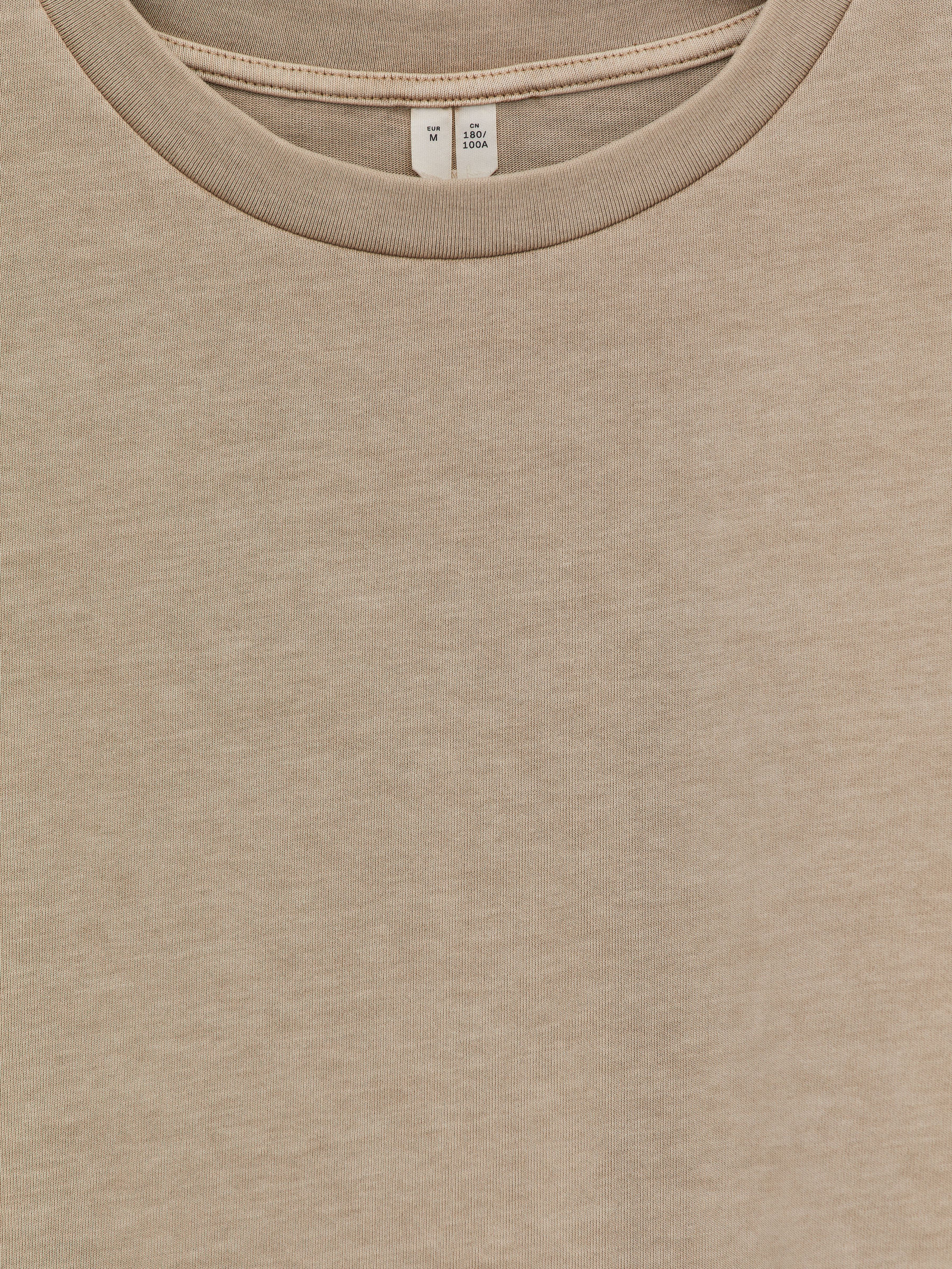 T-shirt décontracté - Beige - Relaxed fit - Homme - StillMedia/DescriptiveDetail - 2