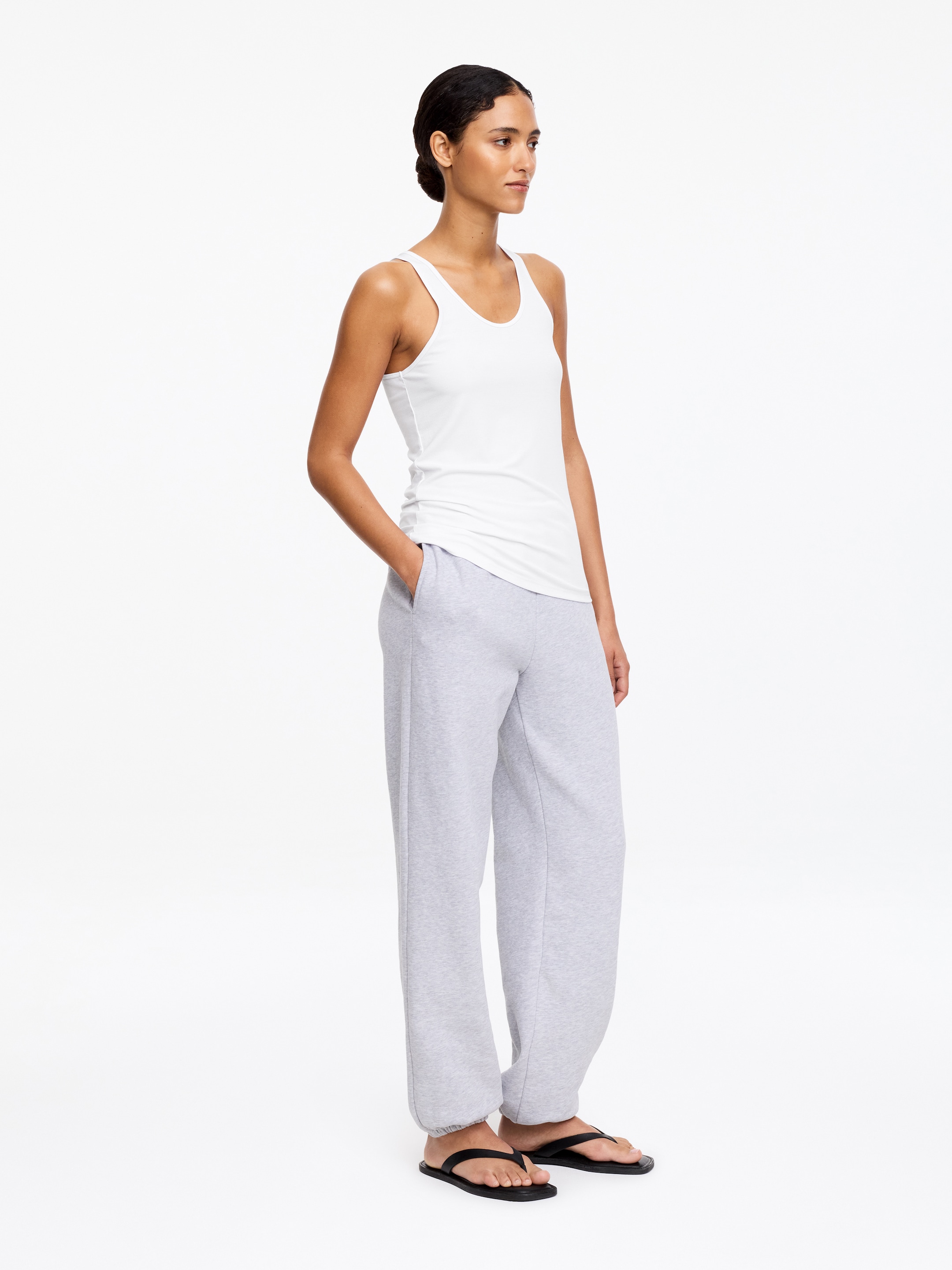Canotta a coste - Bianco - Regular fit - Women - StillMedia/Lookbook - 4