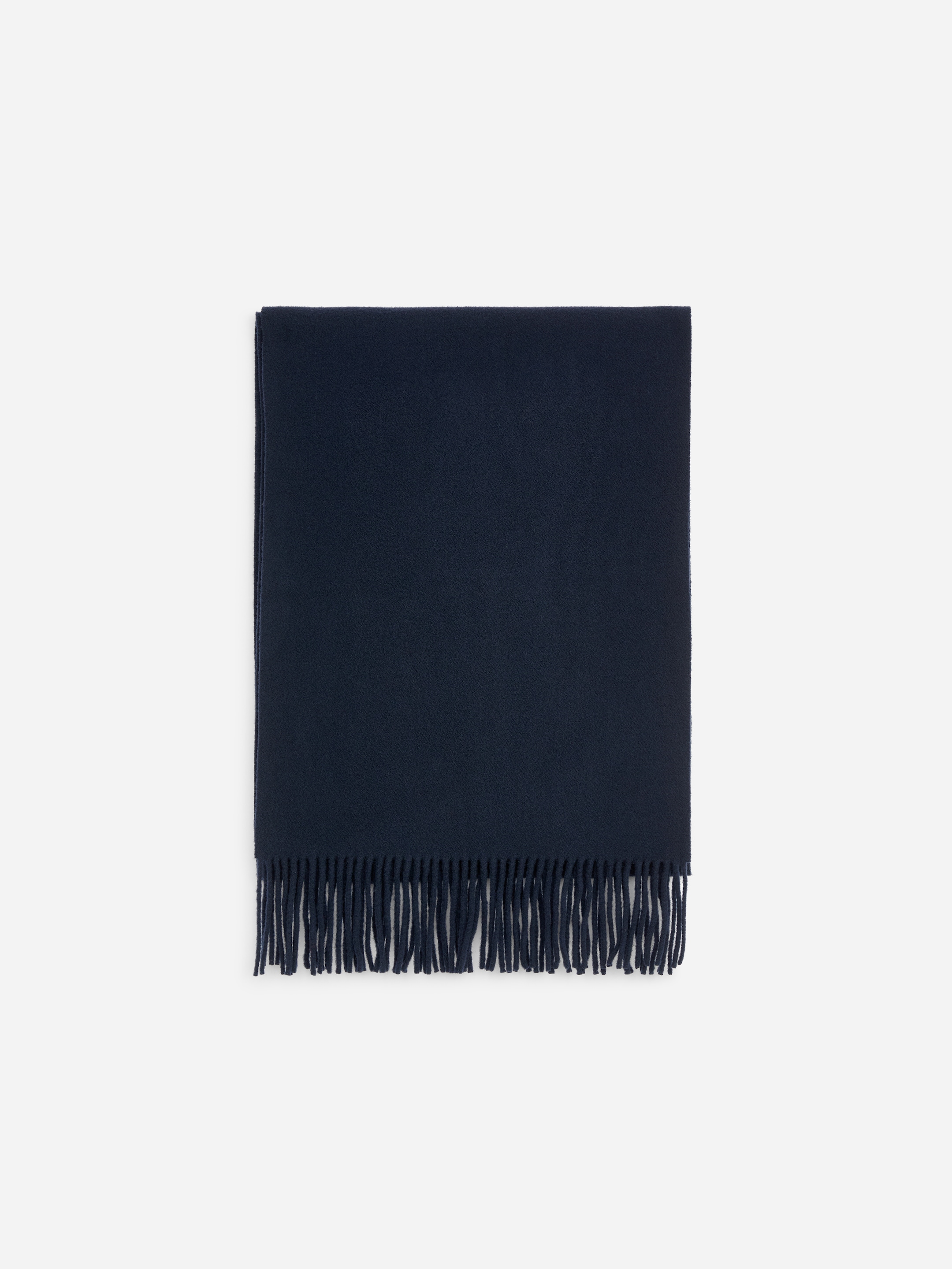 Sciarpa oversize in lana-Blue-21058