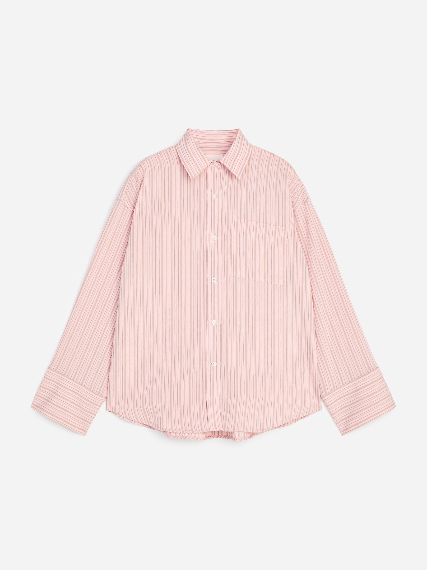 Skjorta i viskosblandning - Rosa - Regular fit - Women - StillMedia/DescriptiveStillLife - 1