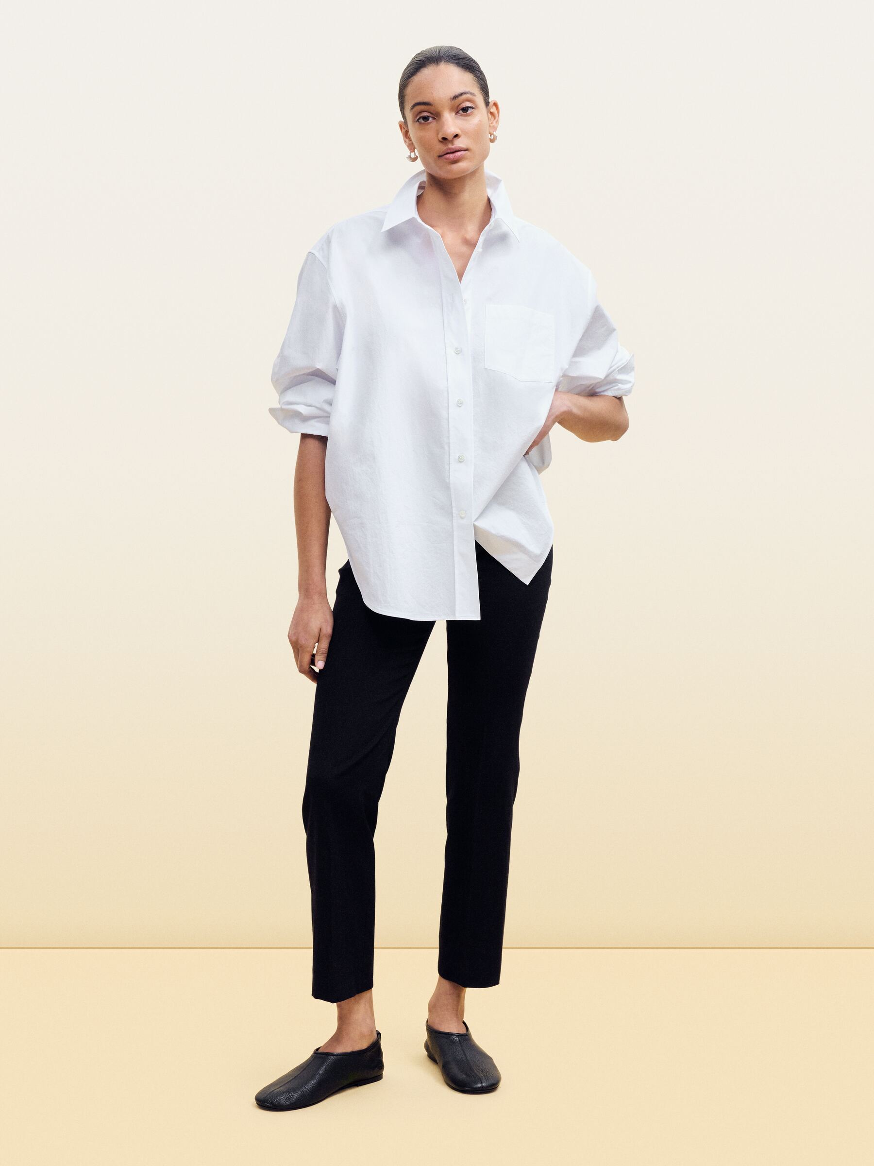 Bailarinas de piel - Negro - Women - StillMedia/Environmental - 1