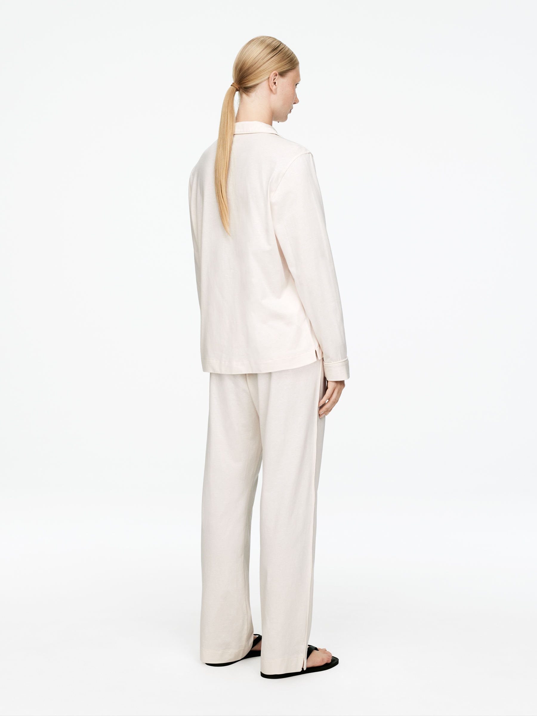 Cotton Shirt - Beige - Regular fit - Women - StillMedia/Lookbook - 5