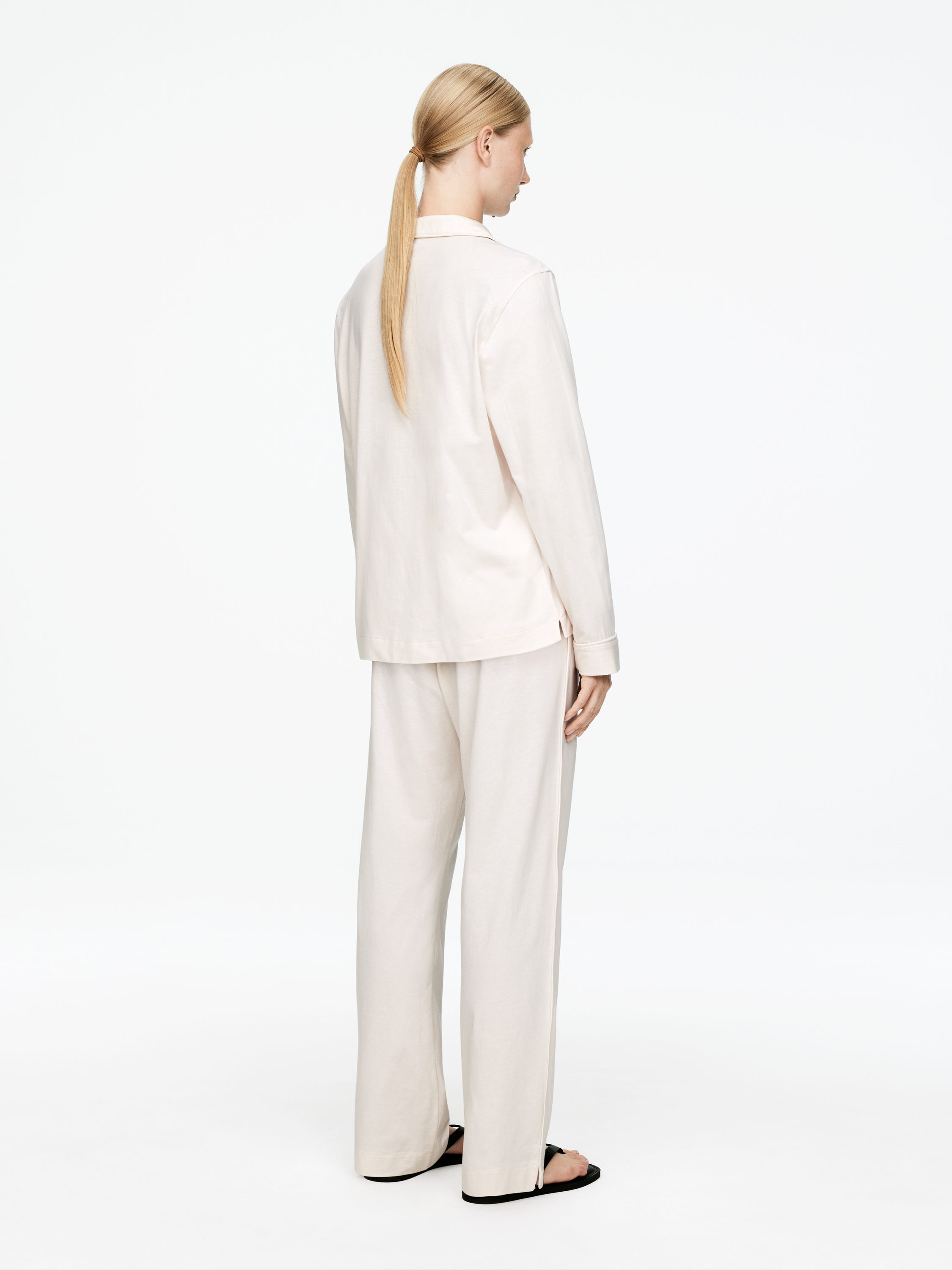 Cotton Shirt - Beige - Regular fit - Women - StillMedia/Lookbook - 5