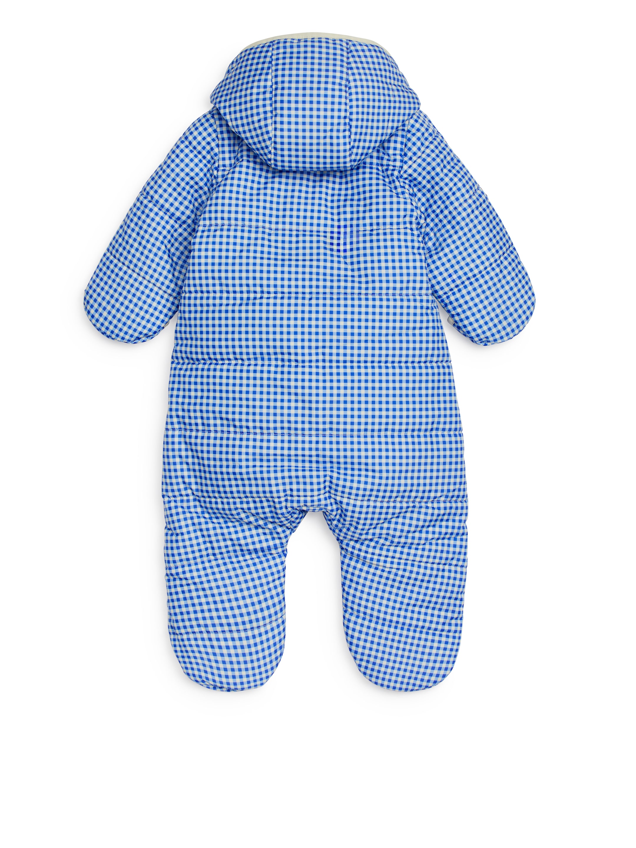 Quiltad overall - Vit/blå - Regular fit - Children - StillMedia/DescriptiveStillLife - 3