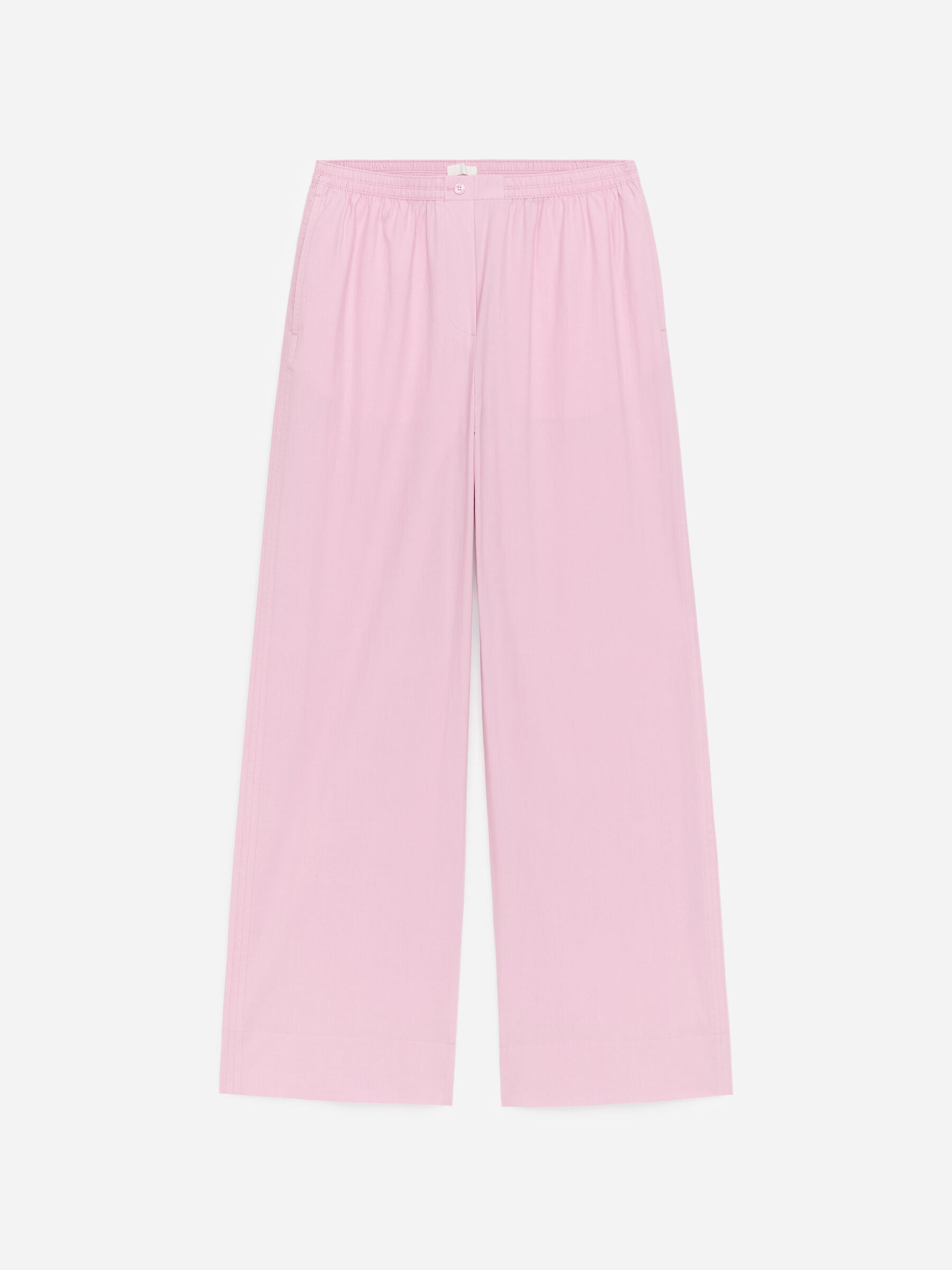 Pyjamasbyxor i bomull - Rosa - Relaxed fit - Women - StillMedia/DescriptiveStillLife - 2