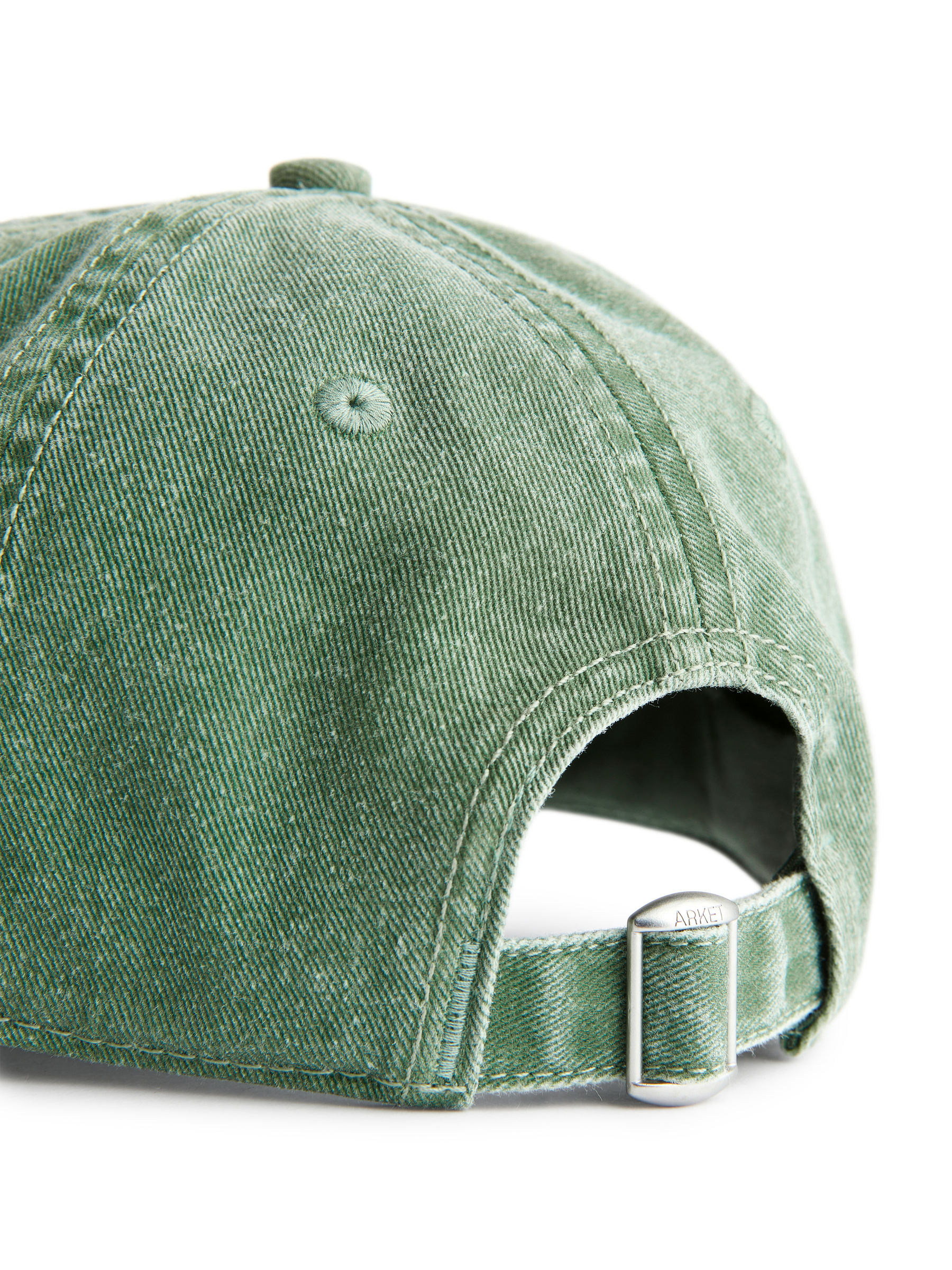 Washed Cotton Cap - Grün - Herren - StillMedia/DescriptiveDetail - 3