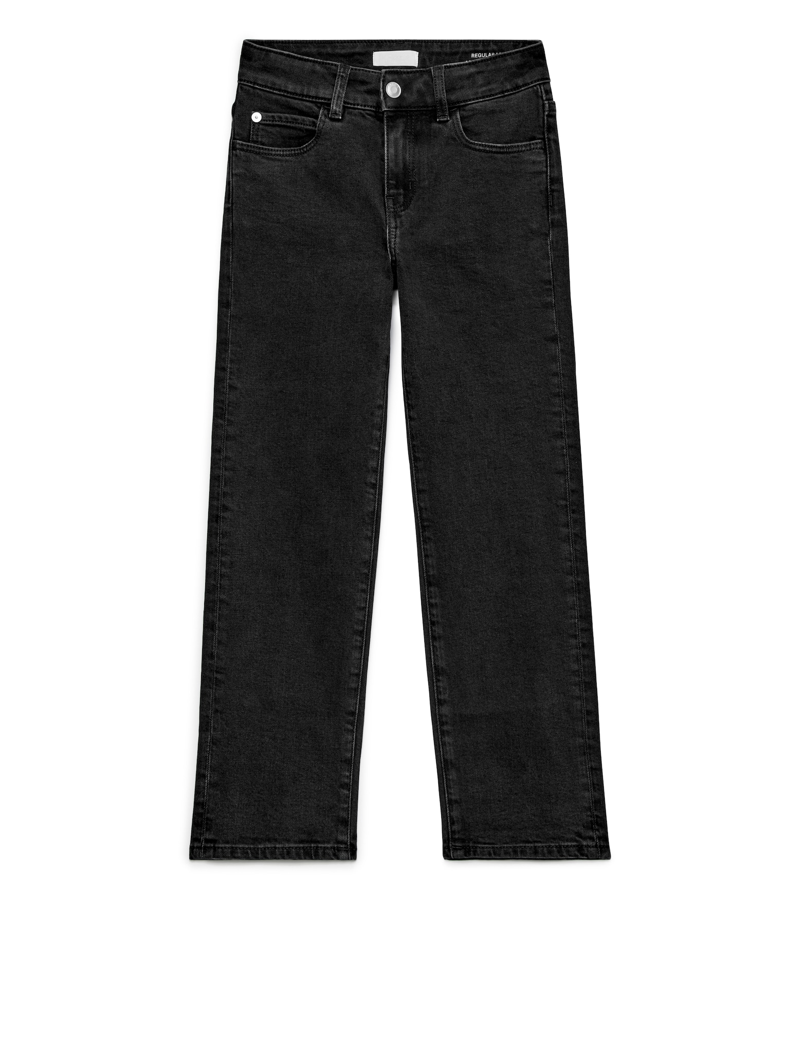 Regular Stretch Jeans - Black/Mid Blue
