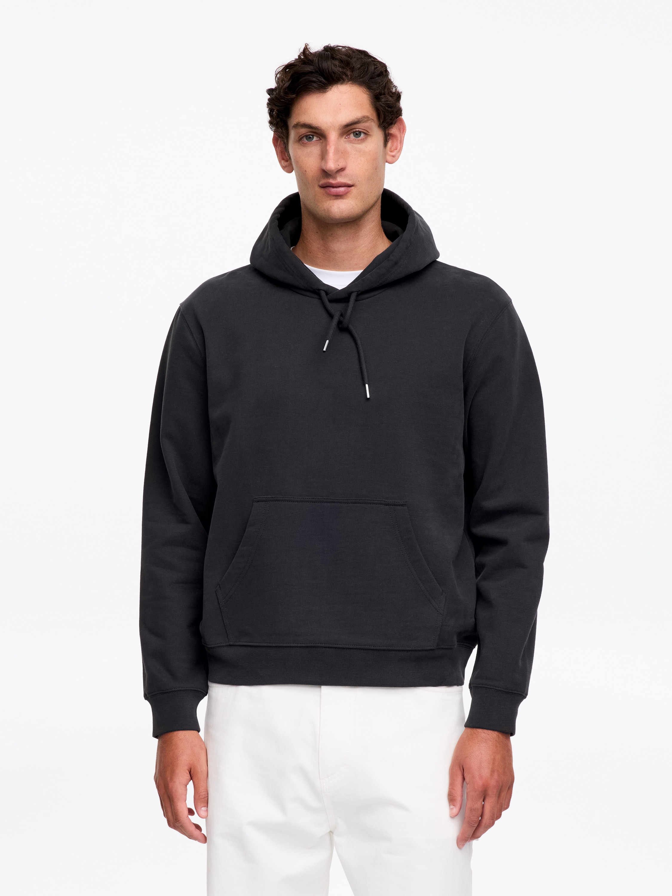 Hooded Sweatshirt - Σκούρο Μπλε/Κόκκινο/Γκρι Μελανζέ