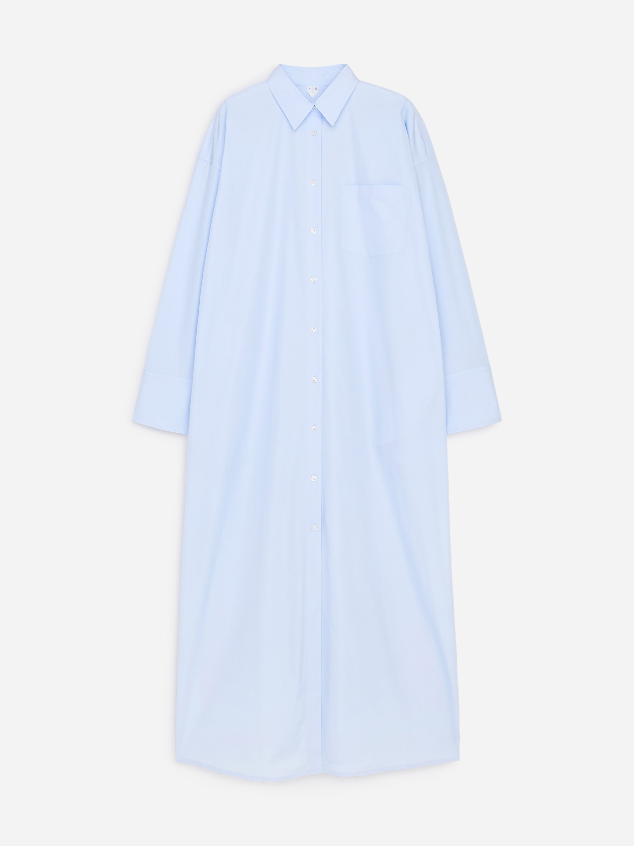 Hemdkleid aus Baumwolle-#ADBED3-19514