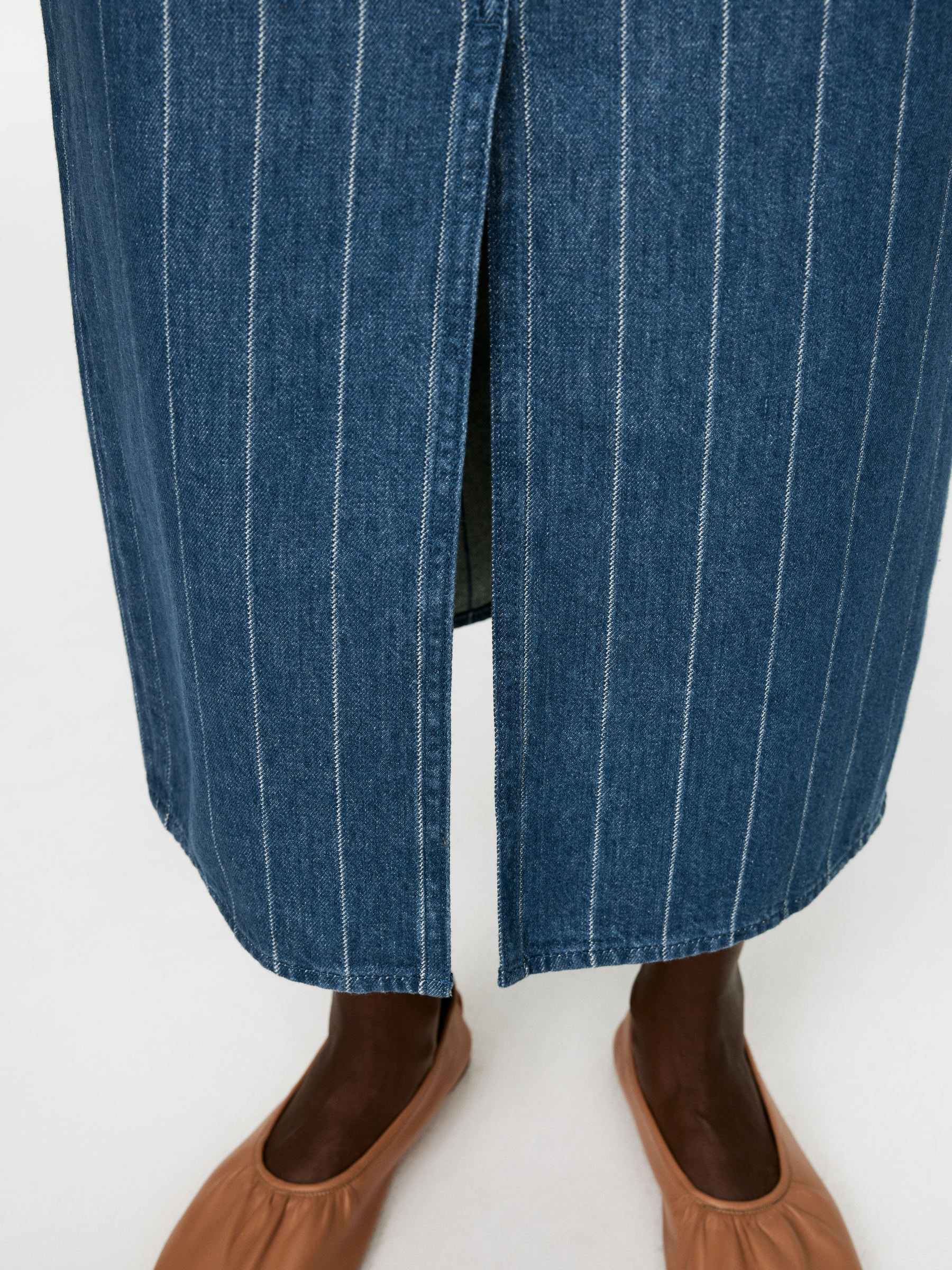 Denim Skirt - Blue/White - Regular fit - Women - StillMedia/Lookbook - 8