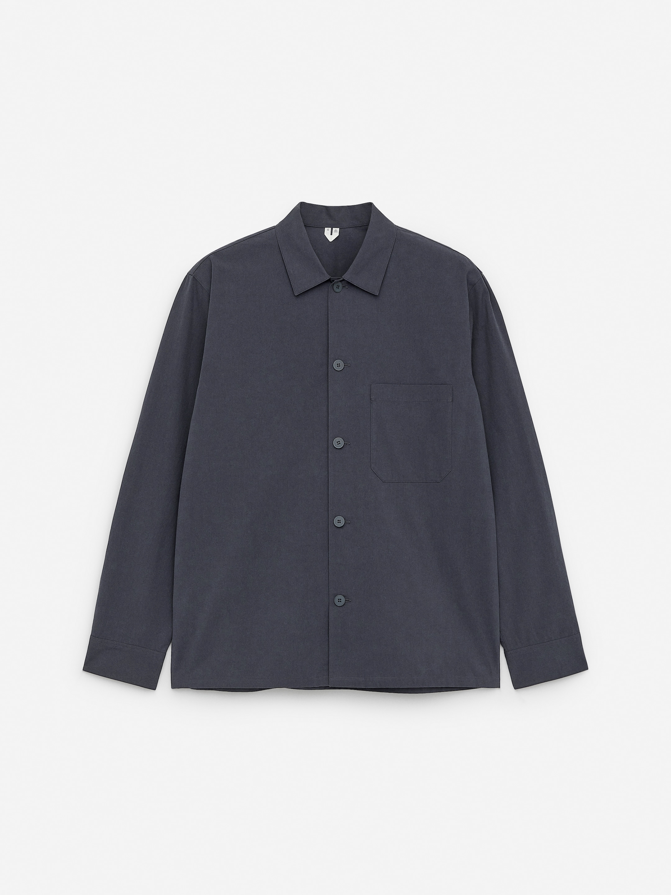 Visualizza immagine più grande: Camicia in popeline - Blu scuro - UOMO | H&M IT 1