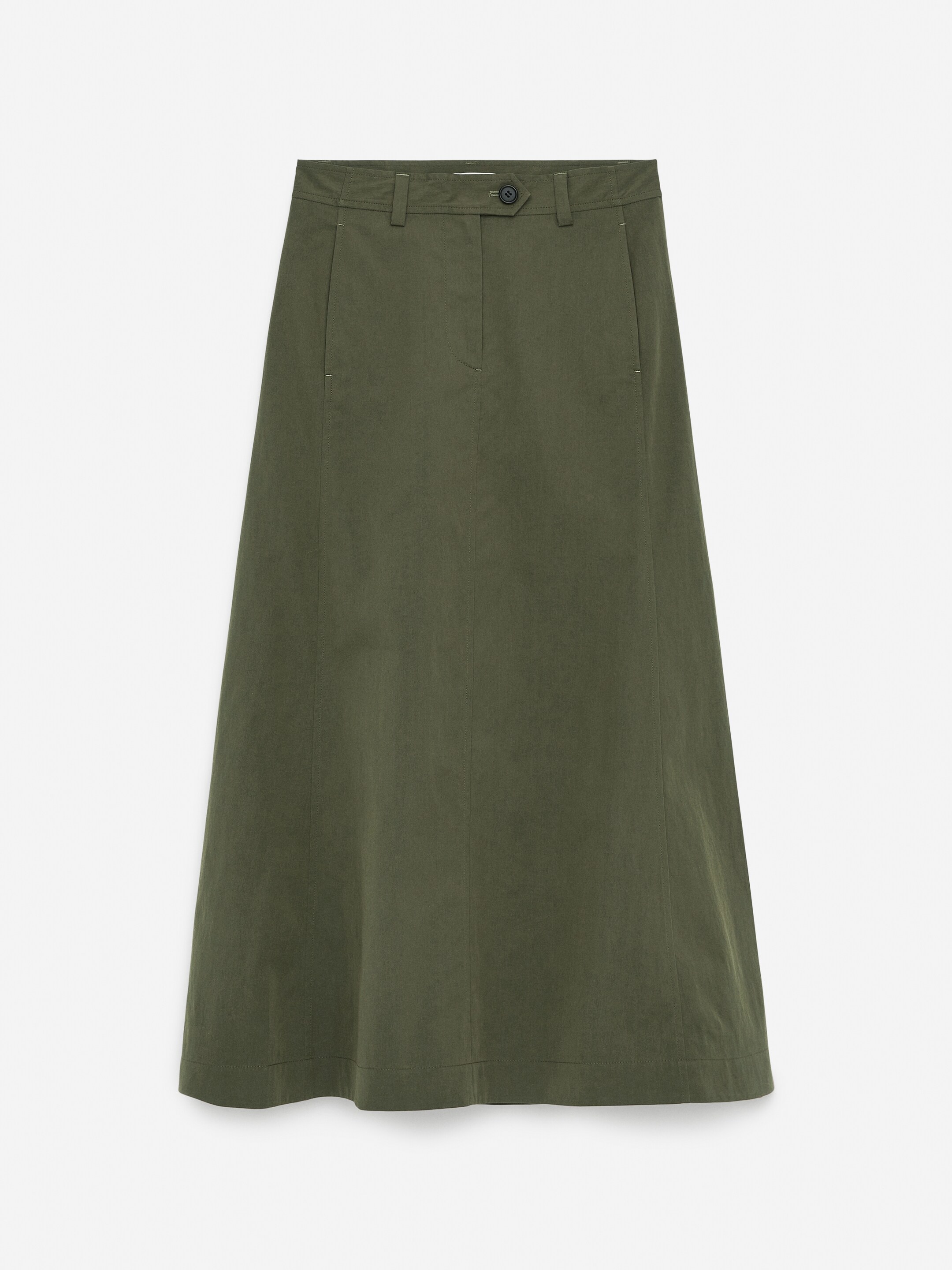 Jupe chino - Kaki foncé - Regular fit - Femme - StillMedia/DescriptiveStillLife - 2