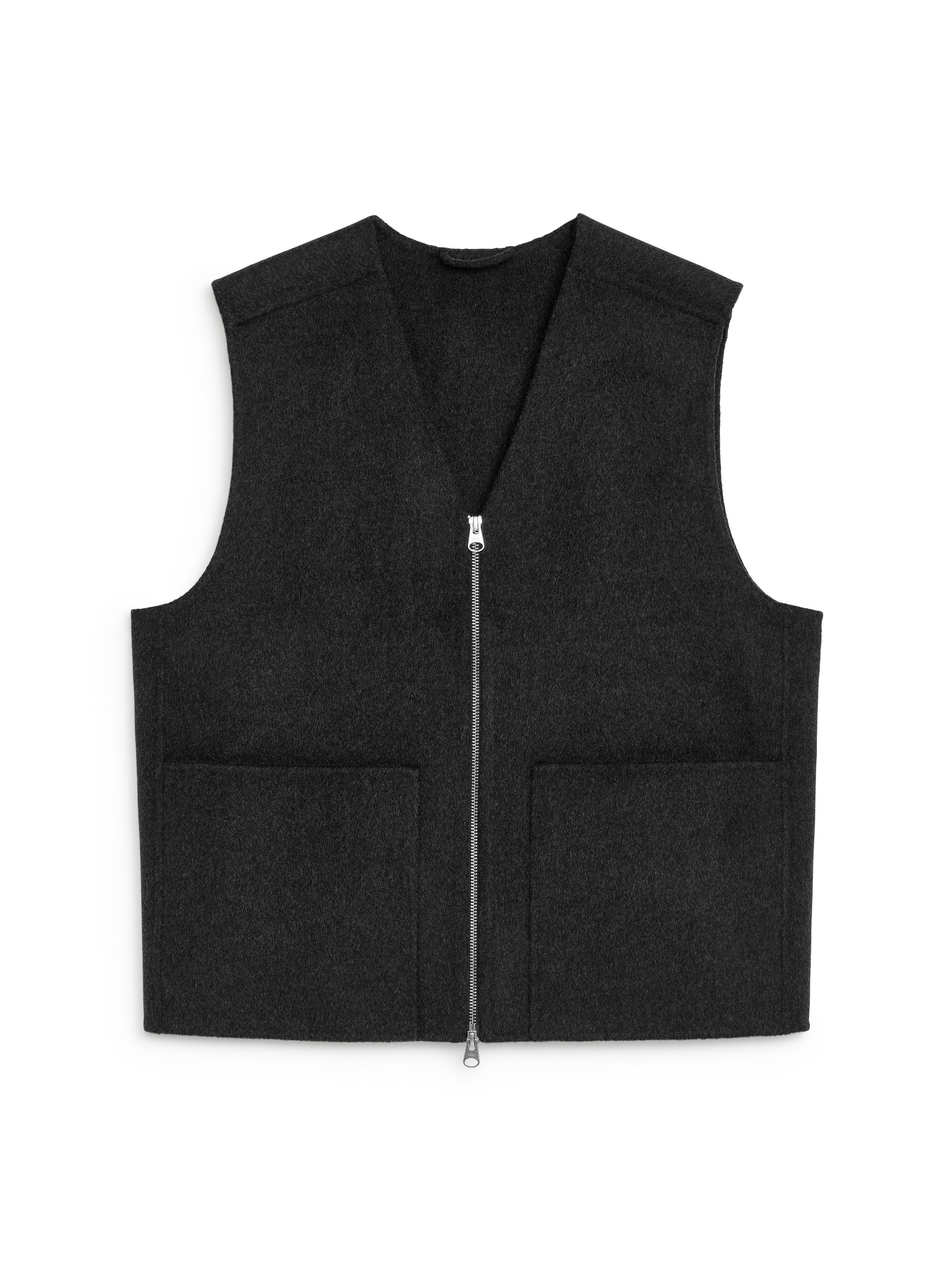 Ingrandisci l'immagine: Double-Face Vest - Dark Grey - UOMO | H&M CH 1
