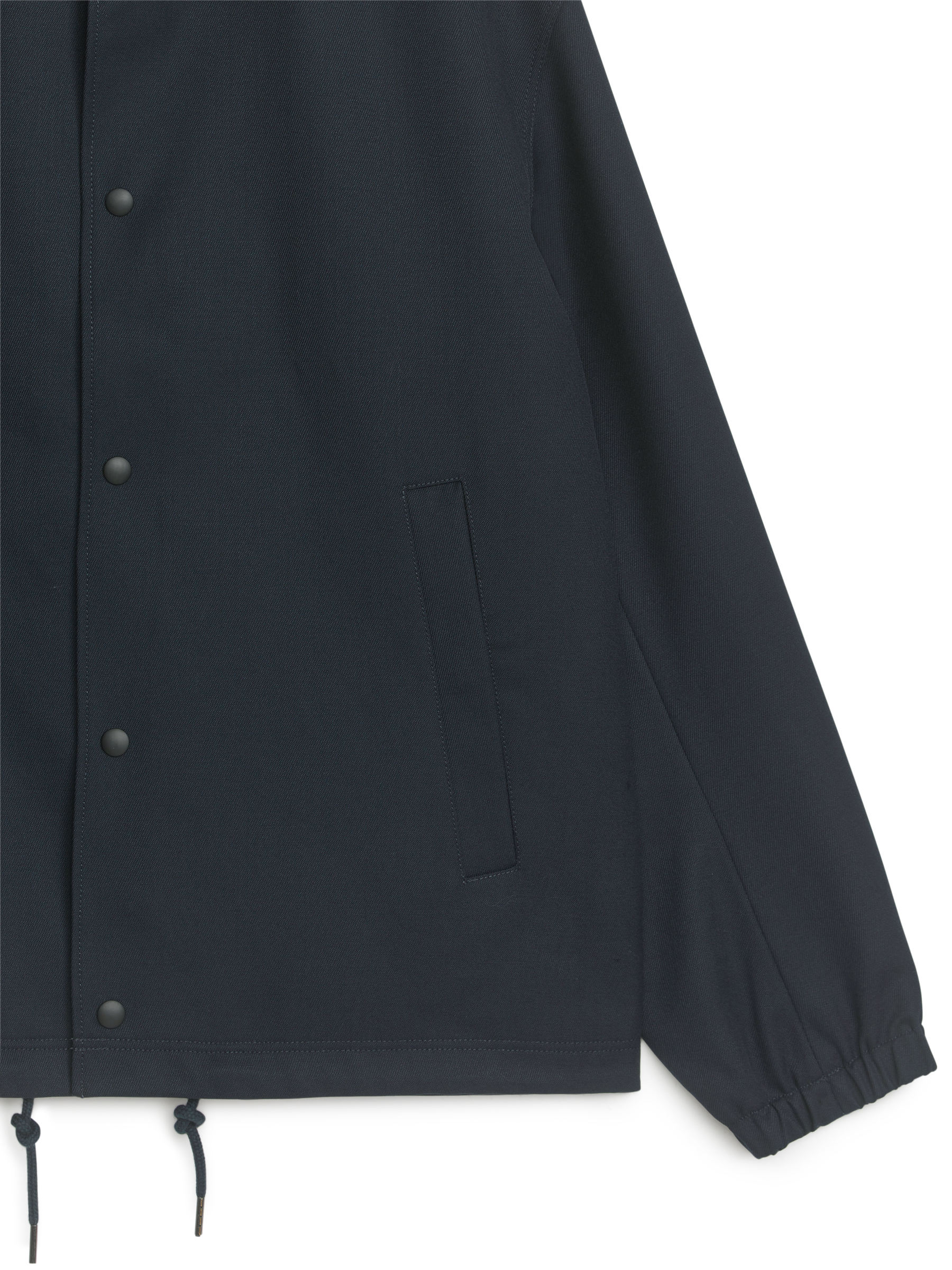 Coachjacke aus Wolle - Schwarz - Relaxed Fit - Herren - StillMedia/DescriptiveDetail - 2