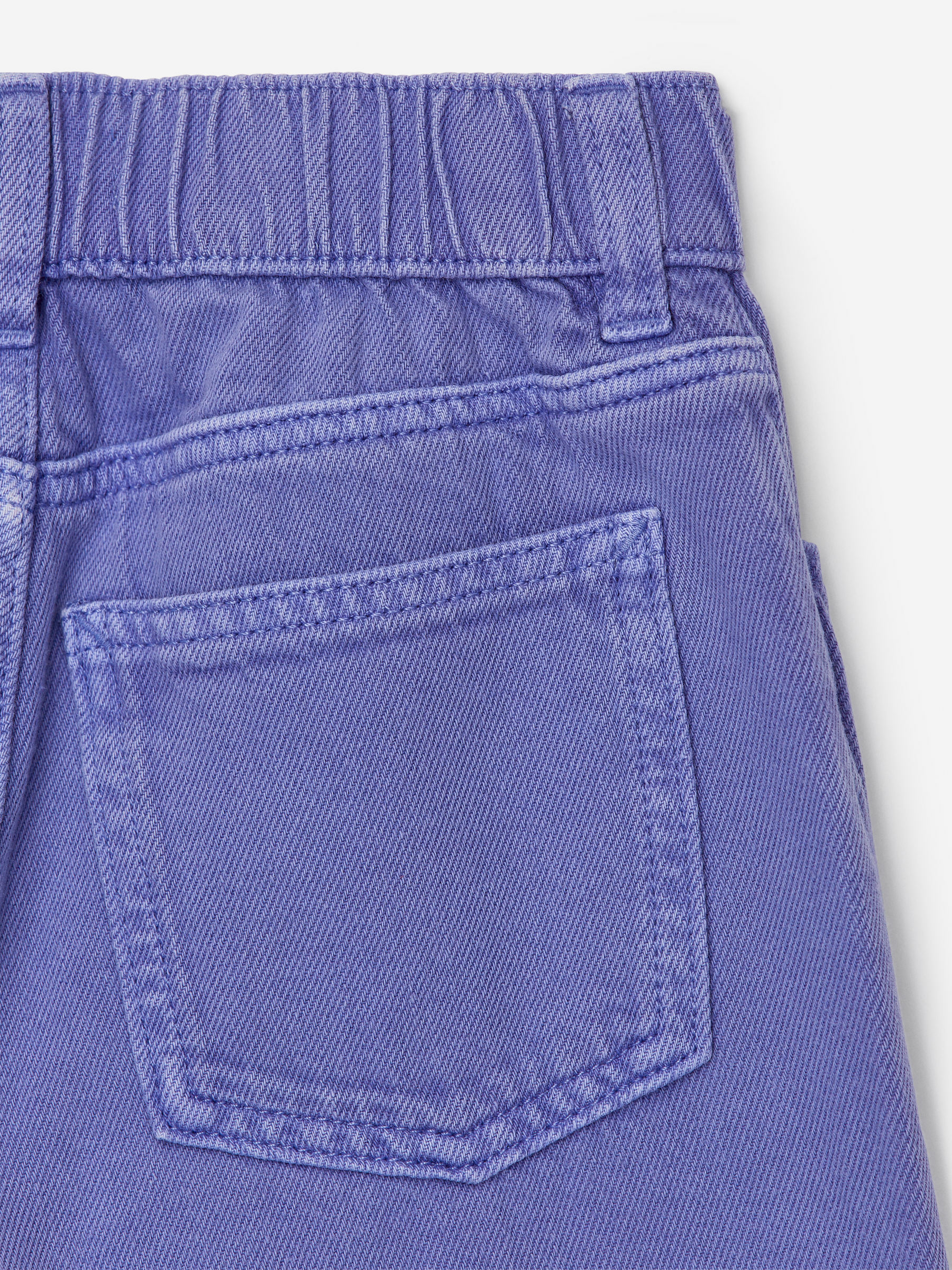 Wide Denim Trousers - Purple - Loose fit - Children - StillMedia/DescriptiveDetail - 3