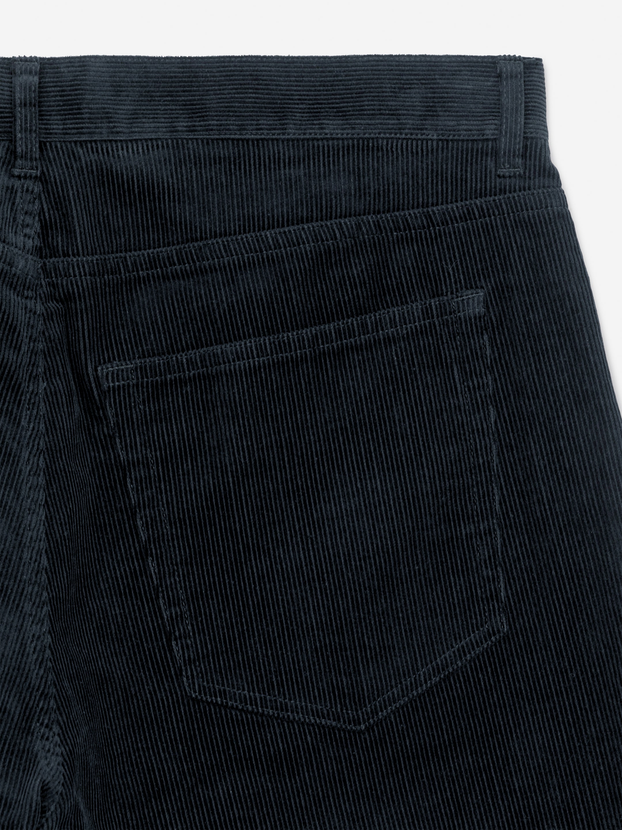 Pantalon en velours côtelé AMPLE - Noir - Loose fit - Homme - StillMedia/DescriptiveDetail - 10