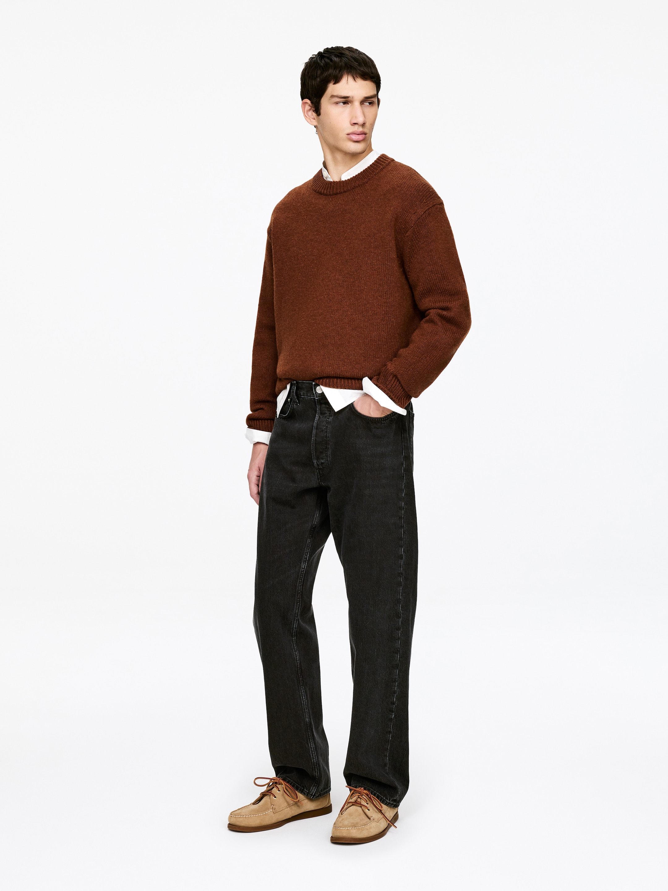 Jean droit classique CLIFF - Noir - Regular fit - Homme - StillMedia/Lookbook - 6