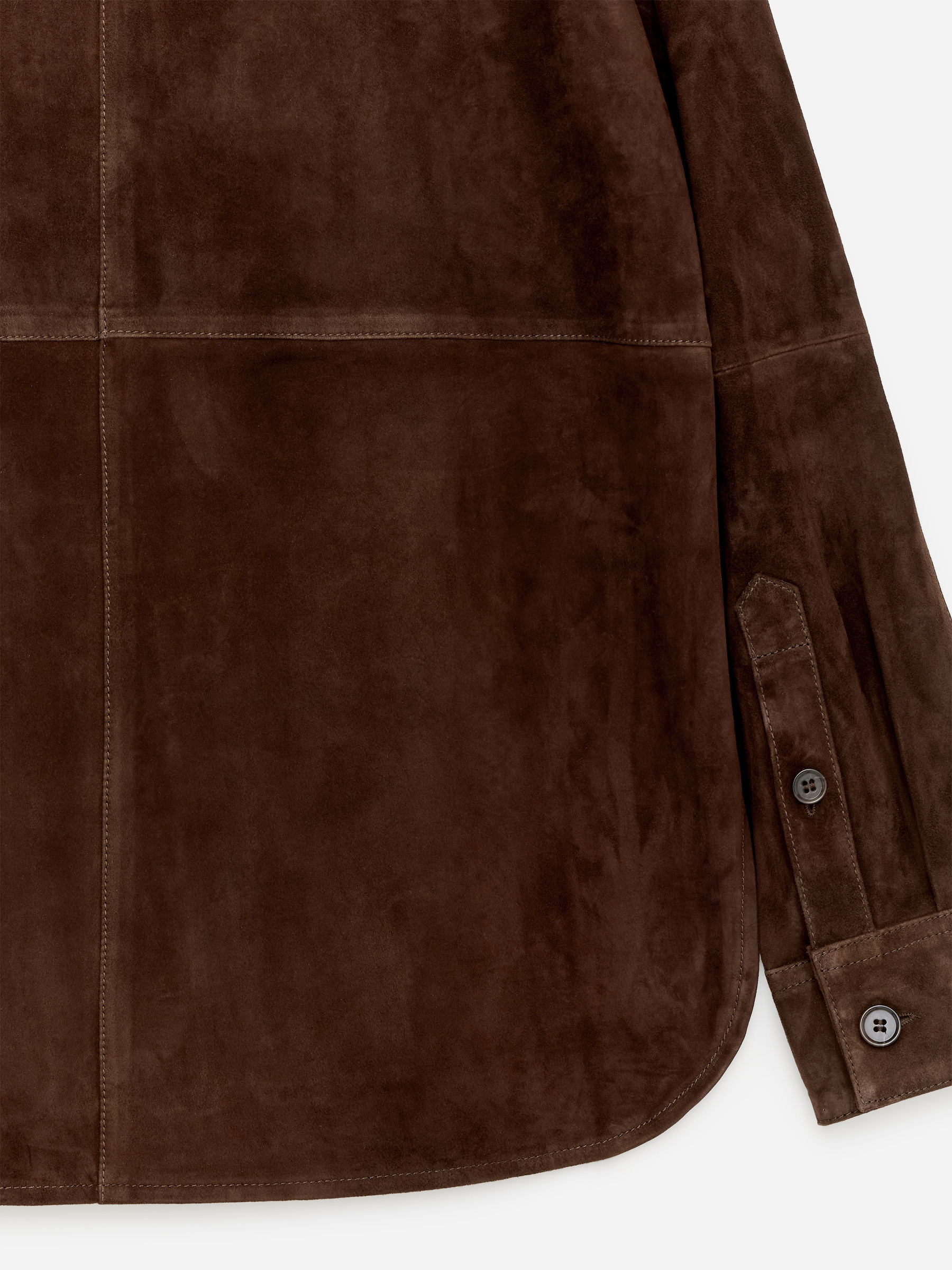 Suede Shirt - Brown - Regular fit - Women - StillMedia/DescriptiveDetail - 3