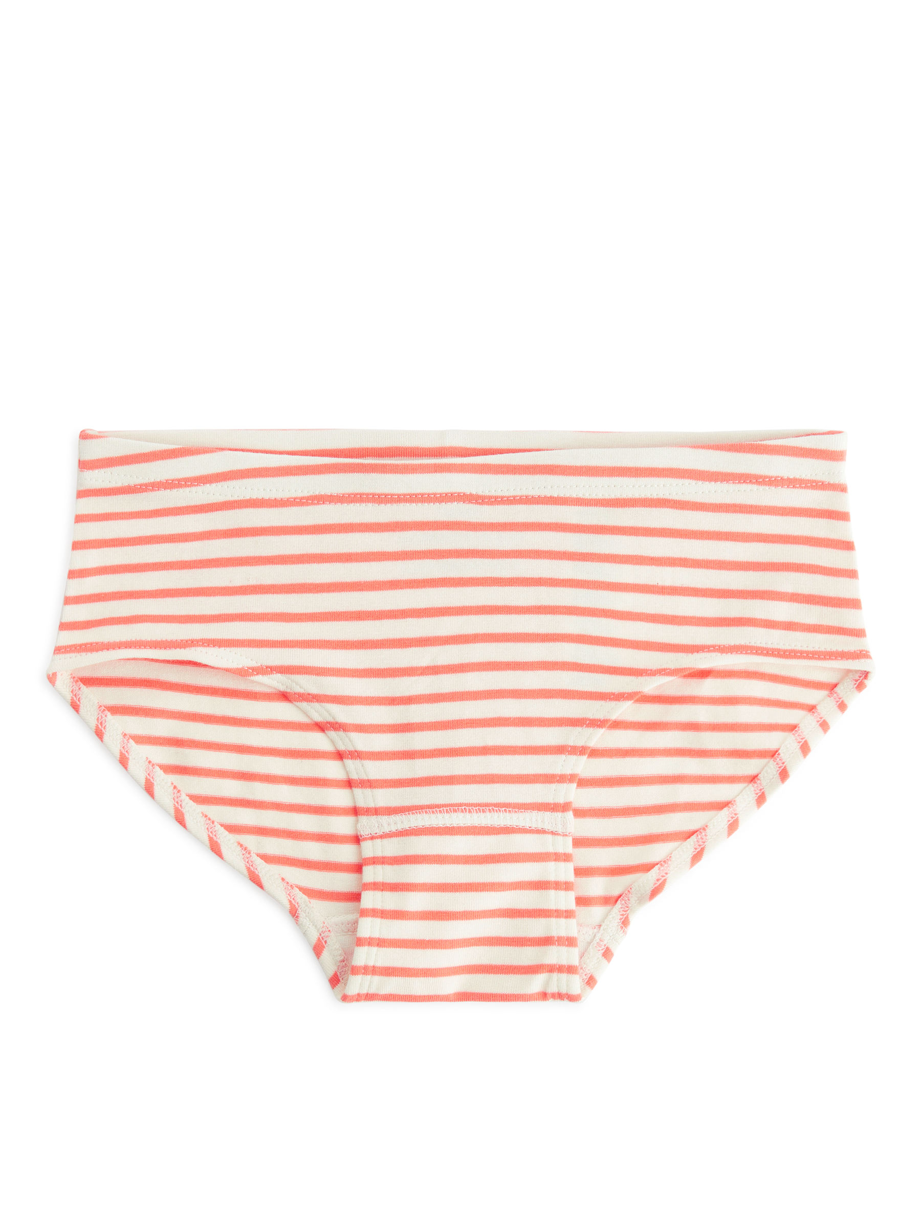 Slips aus Baumwolljersey, 3er-Set - Rosa/Flieder/Orange - Regular Fit - Kinder - StillMedia/DescriptiveStillLife - 3