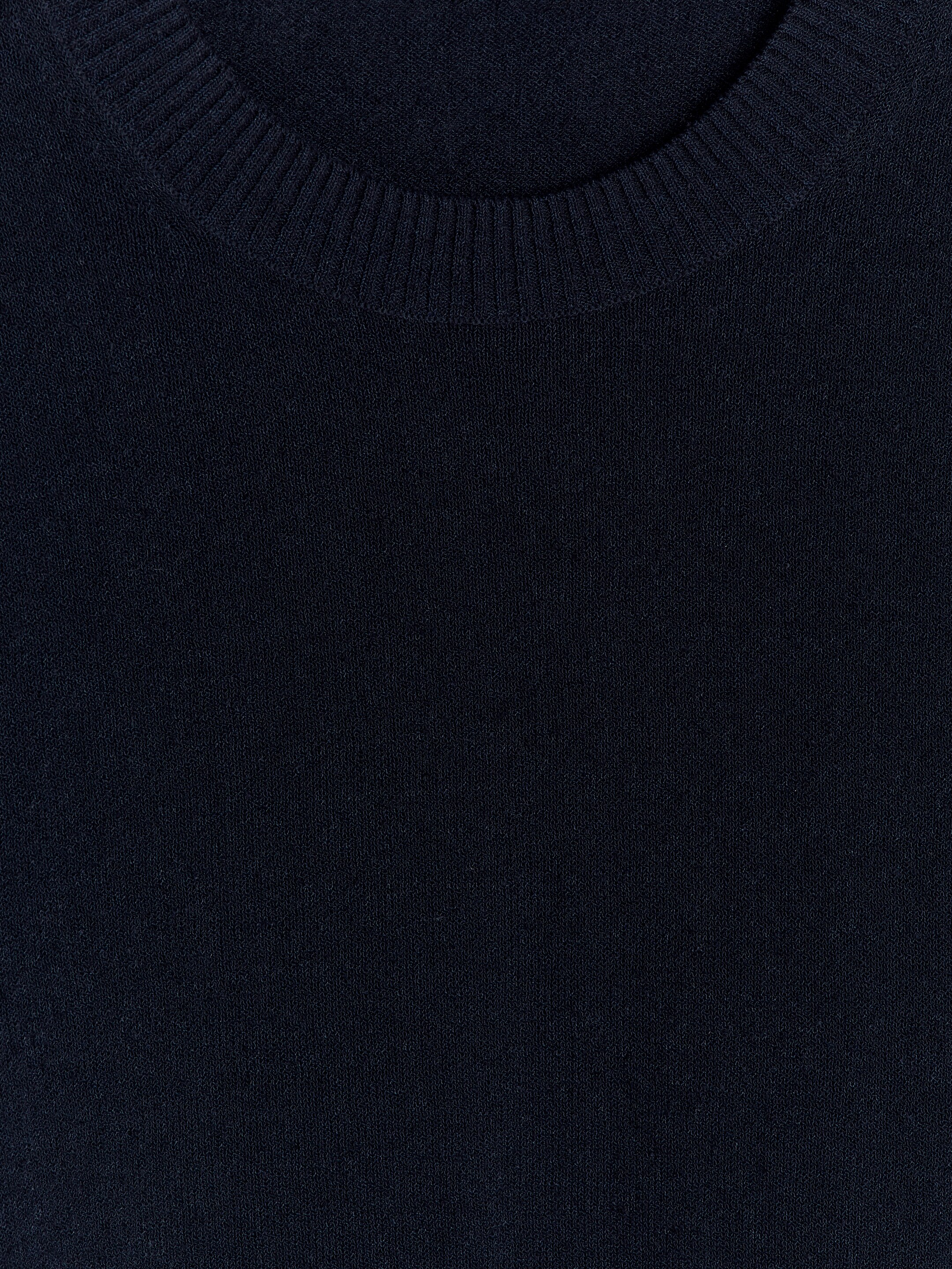 Ingrandisci l'immagine: Linen Blend Jumper - Dark Blue - UOMO | H&M CH 2
