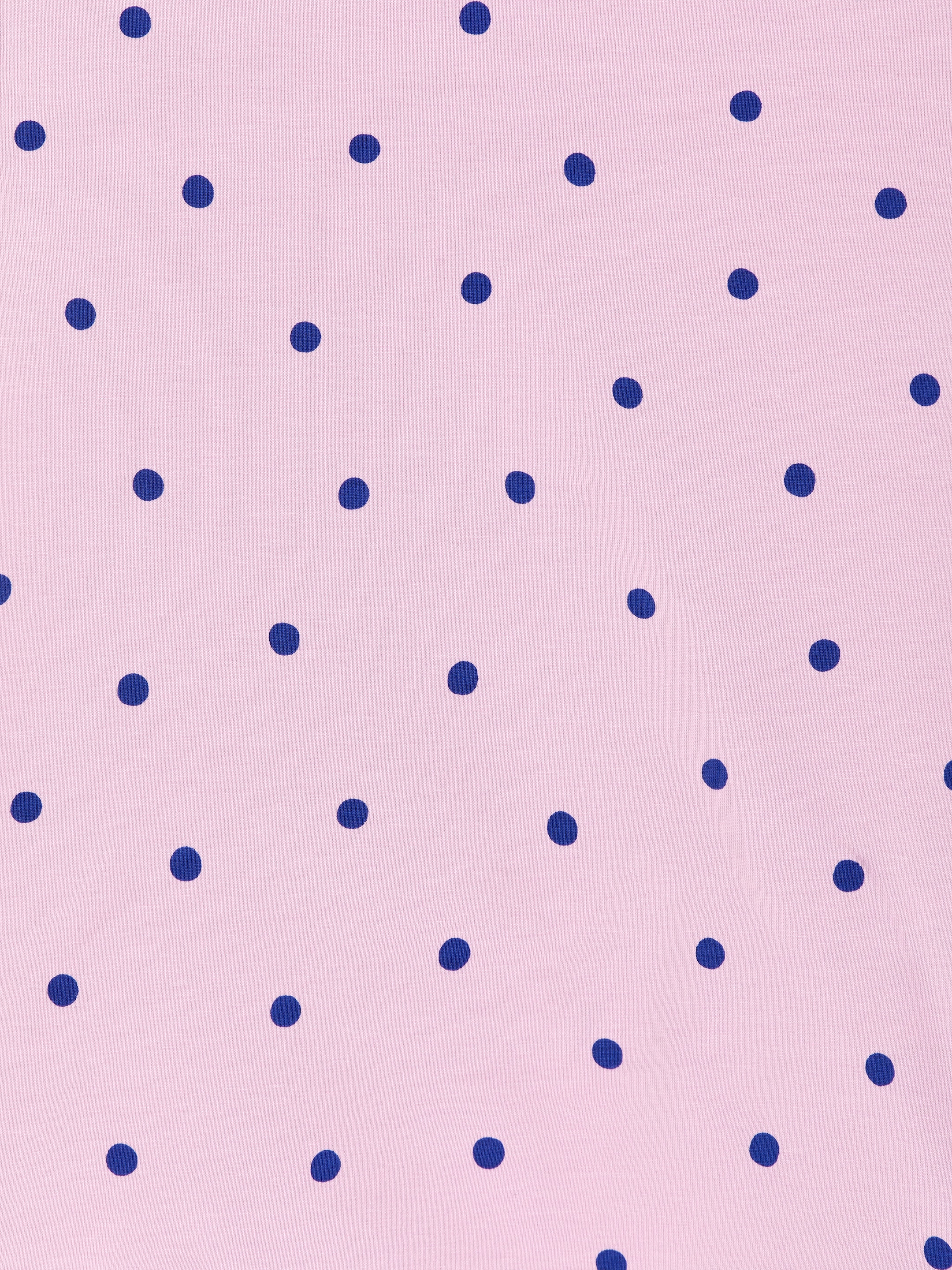 Visa större bild: Kort pyjamas i trikå - Rosa/blåprickig - BARN | H&M SE 3