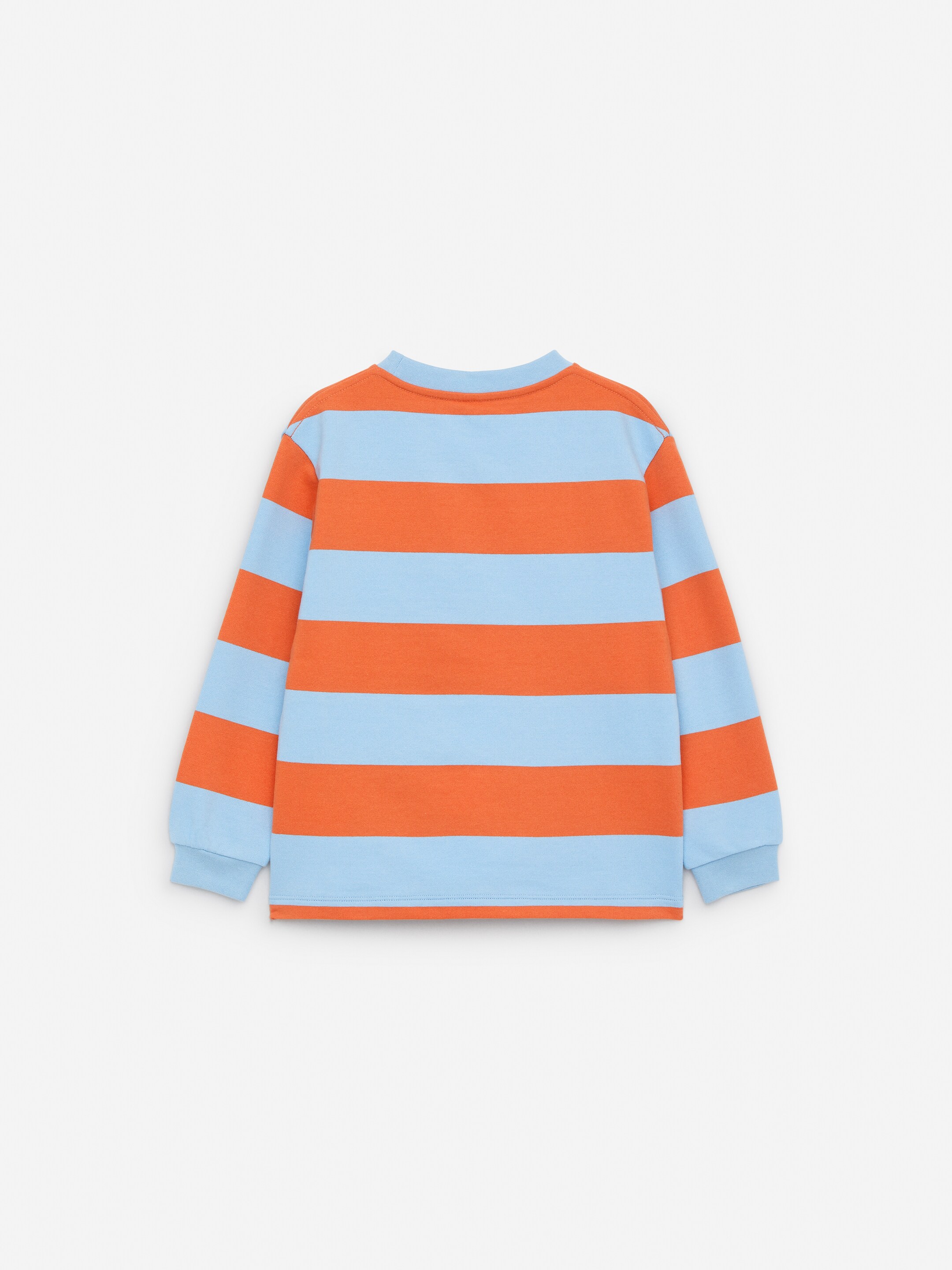 Agrandir l'image: Sweat en éponge - Bleu clair/Orange - ENFANT | H&M FR 2
