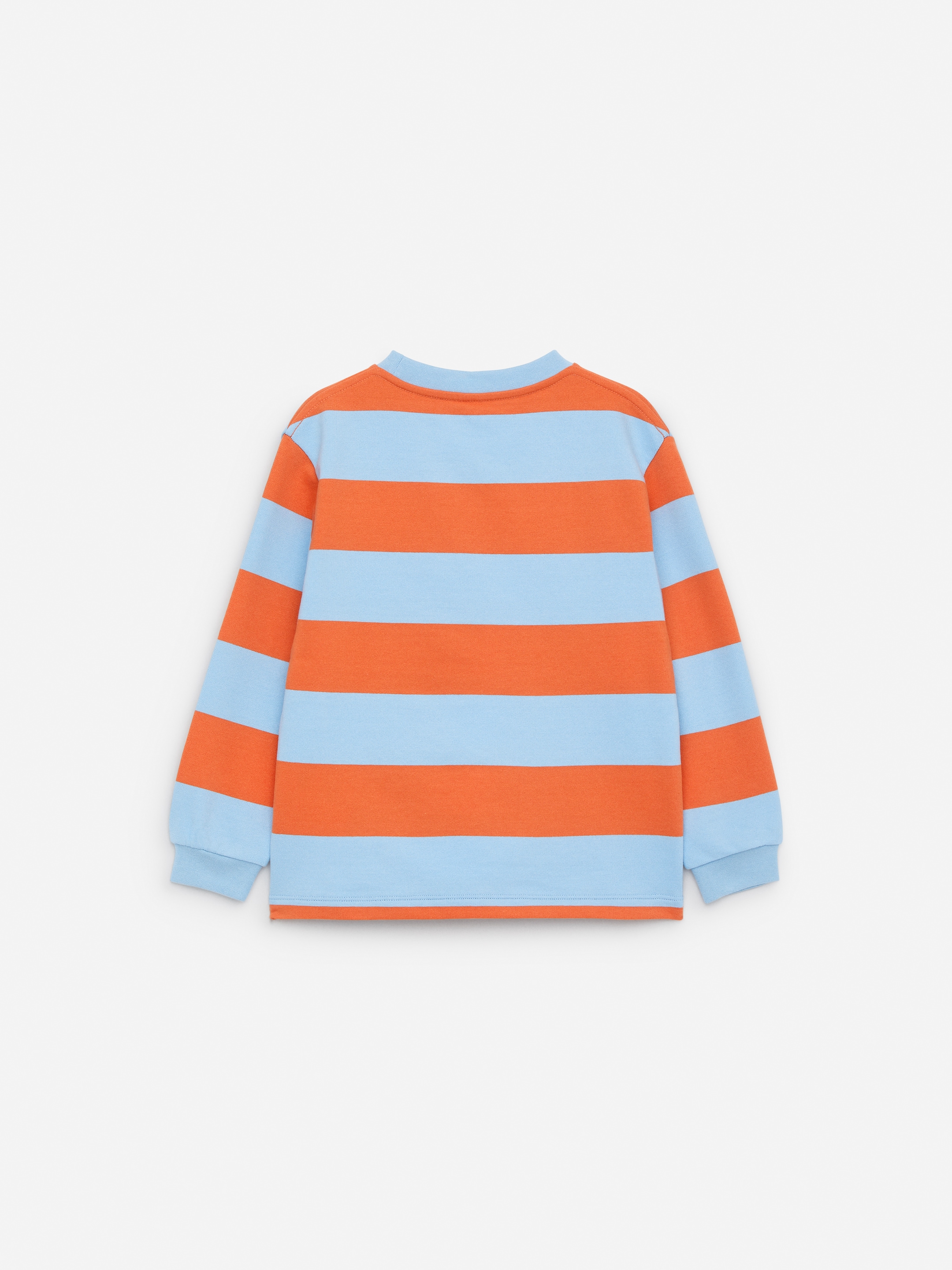 Grösseres Bild ansehen: Frottee-Sweatshirt - Hellblau/Orange - KINDER | H&M CH 2