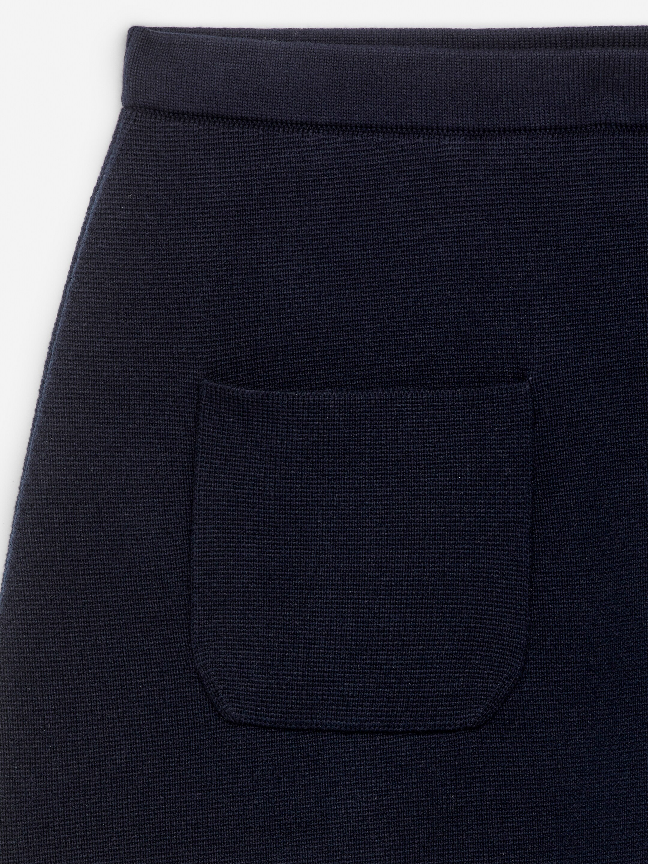 Vis større bilde: Strikket miniskjørt - Mørkeblå - DAME | H&M NO 6