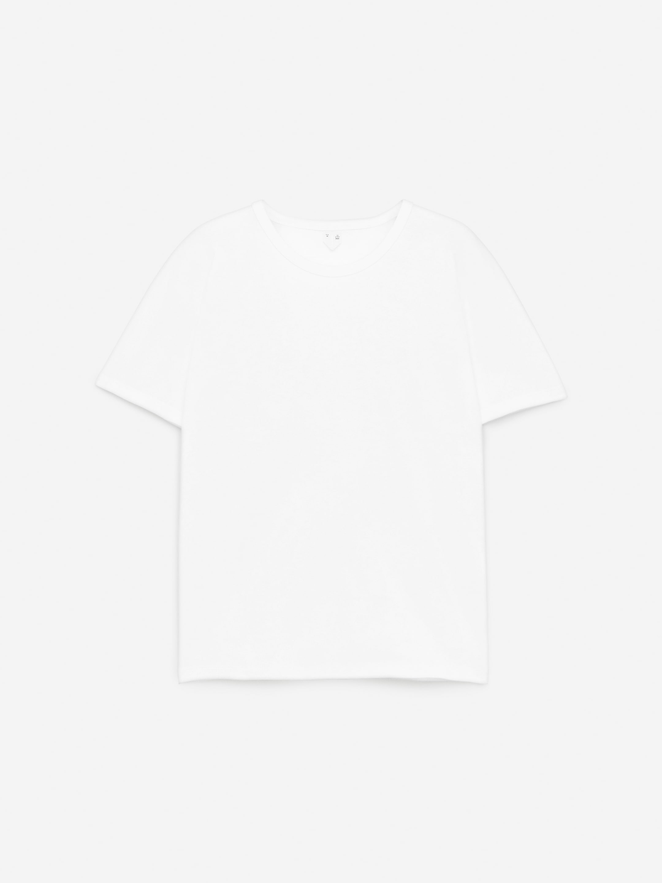 Ribbad t-shirt med figurnära passform-#FFFFFF-14284