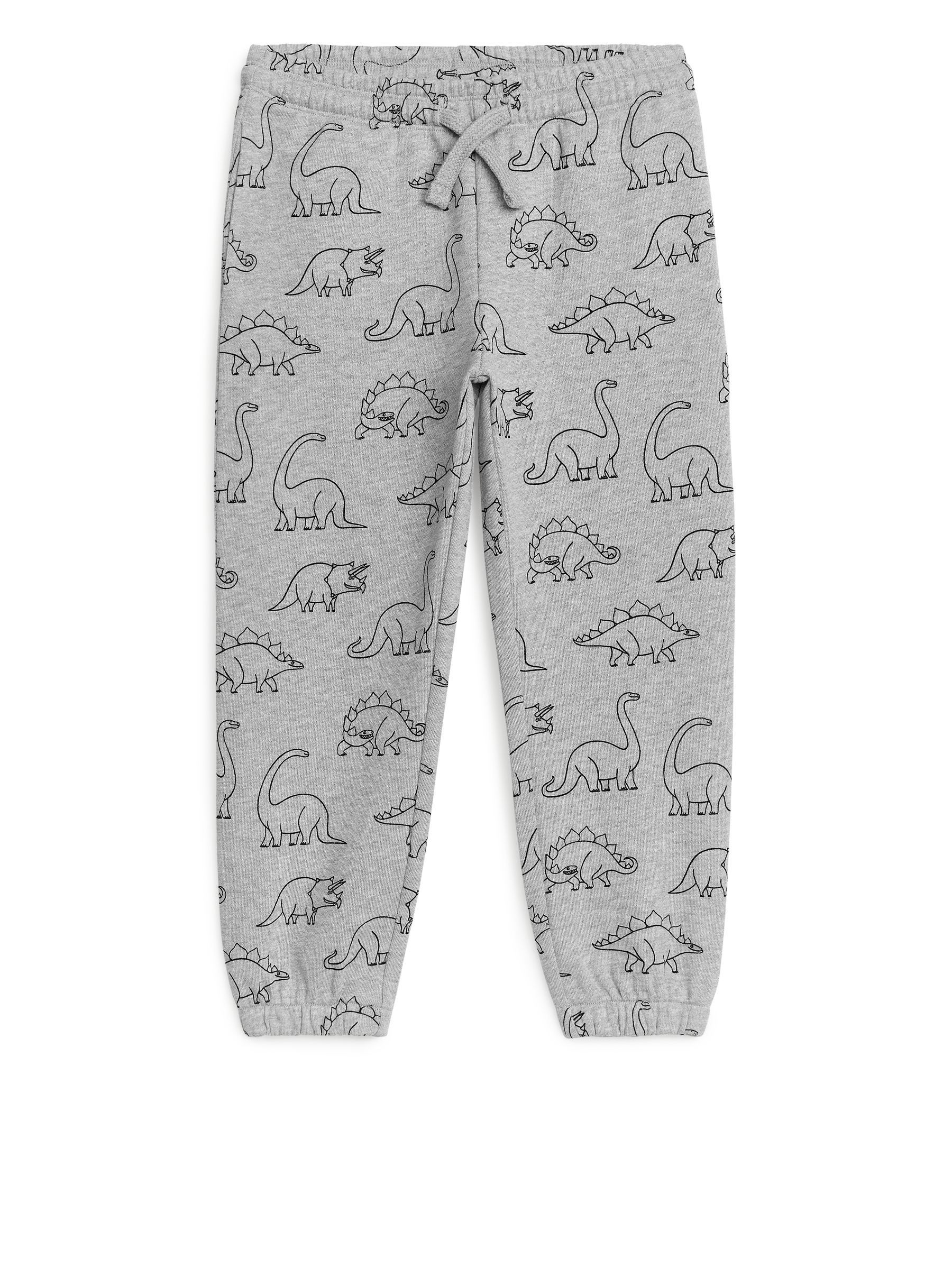 French Terry Sweatpants - Grey/Dino - Loose fit - Children - StillMedia/DescriptiveStillLife - 2
