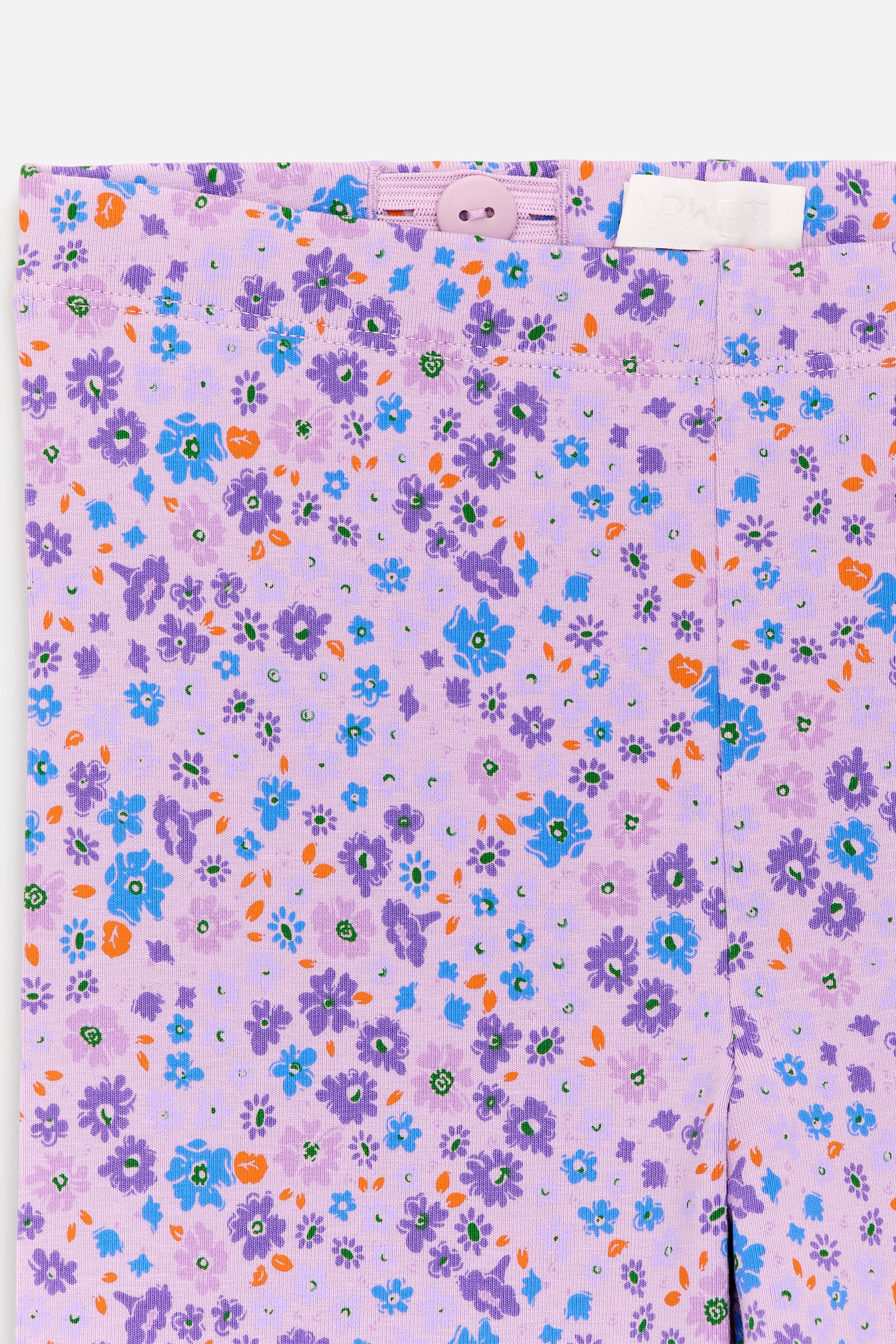 Leggings en jersey imprimé - Mauve/Floral/Lilas/Nœuds rouges - 3