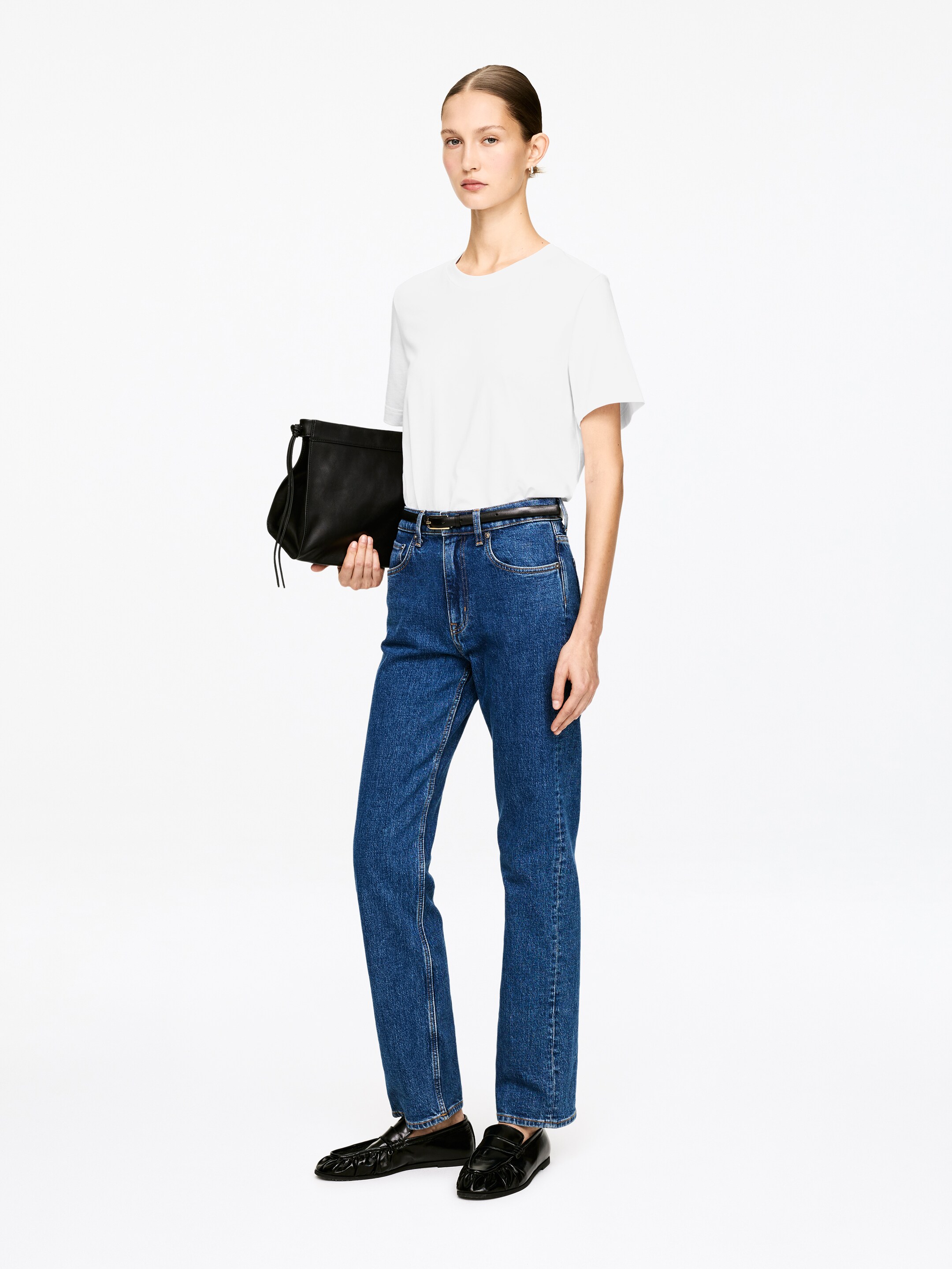 Agrandir l'image: T-shirt en tissu léger LILY - Blanc - FEMME | H&M CH 7