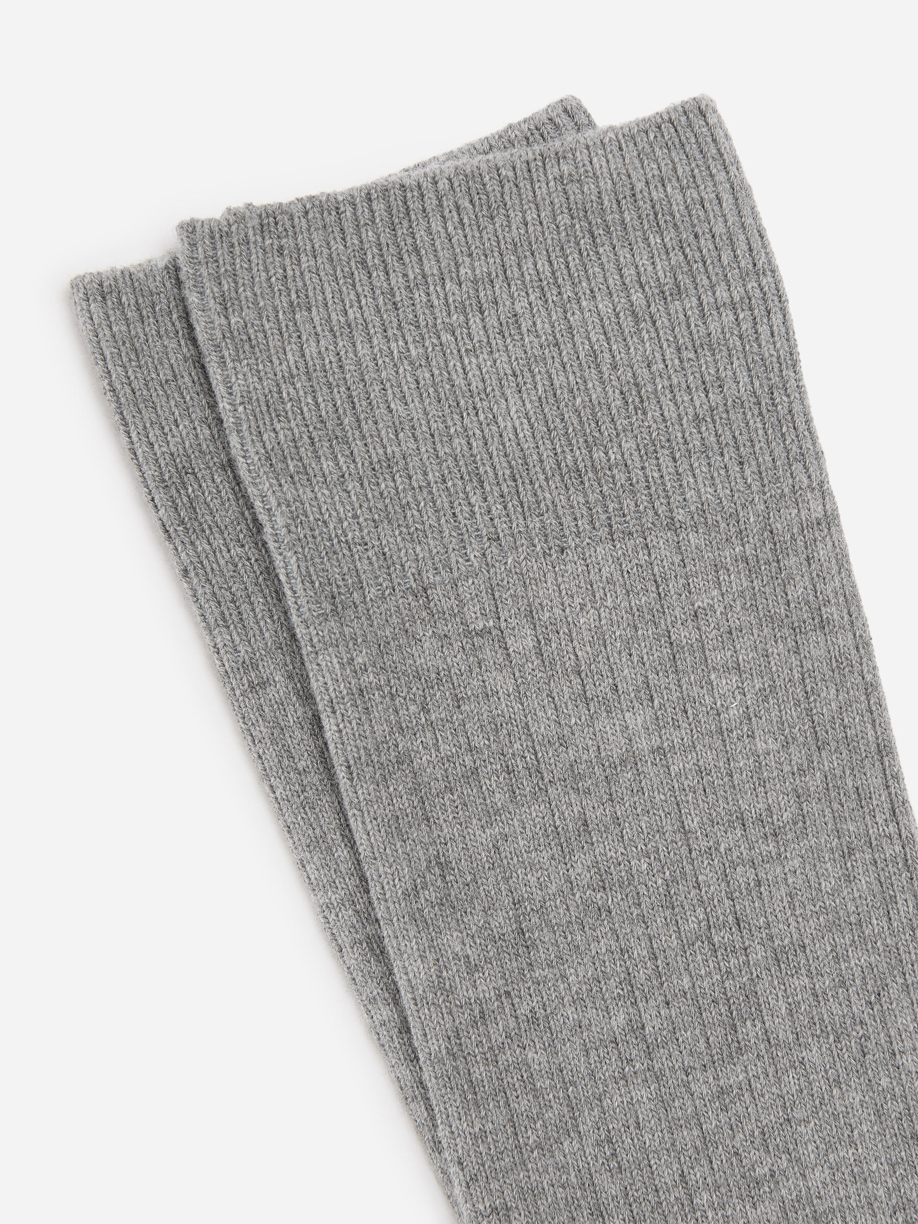 Gerippte Socken aus Supima-Baumwolle - Graumeliert - Regular Fit - Herren - StillMedia/DescriptiveDetail - 6