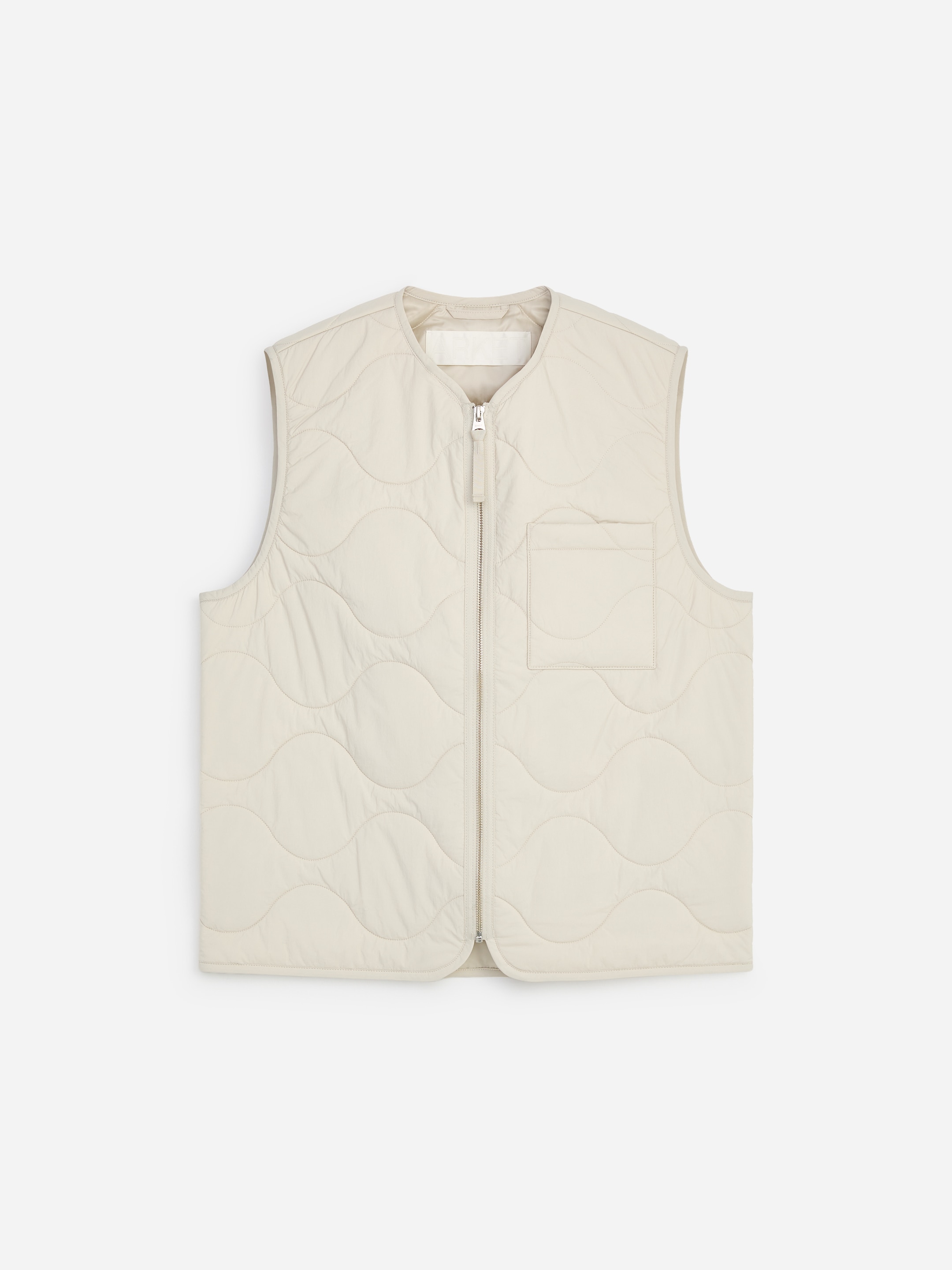 Quilted Liner Vest - Mole - Regular fit - men - StillMedia/DescriptiveStillLife - 2