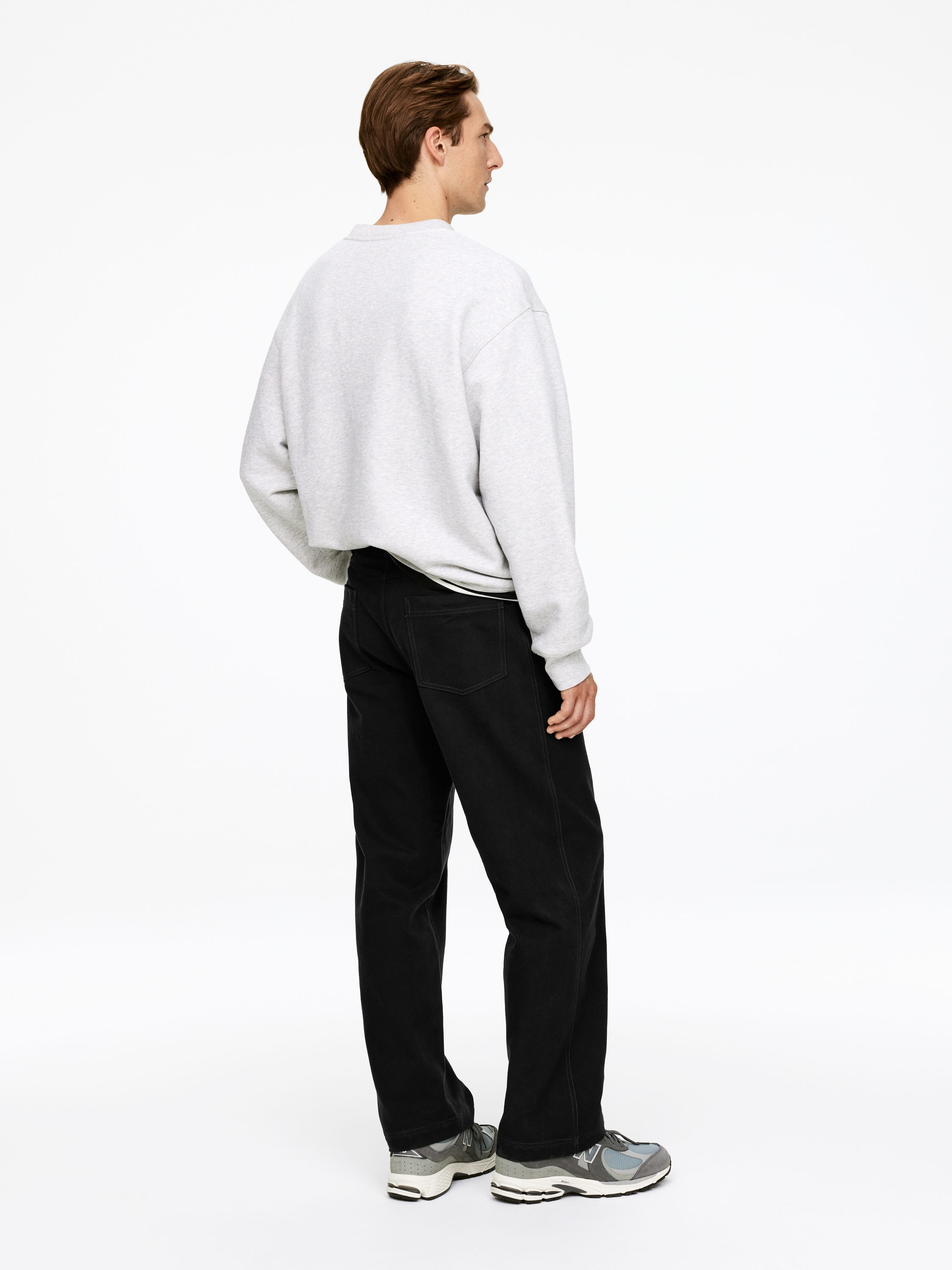 Loose-Fit Workwear Trousers - Off Black - Loose fit - Men - StillMedia/Lookbook - 6