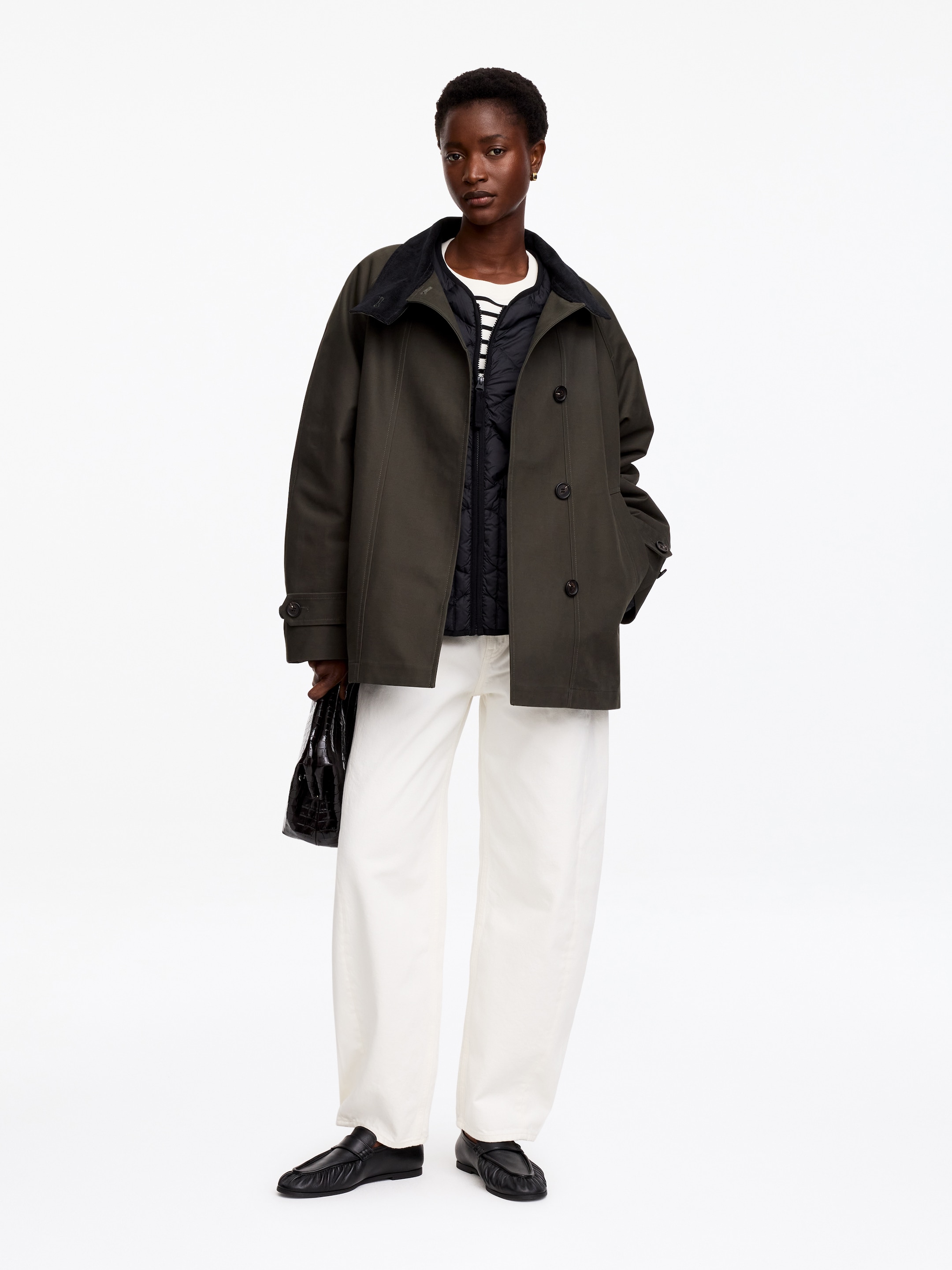 Re:Down Quilted Liner Jacket - Black - Regular fit - women - StillMedia/Lookbook - 7