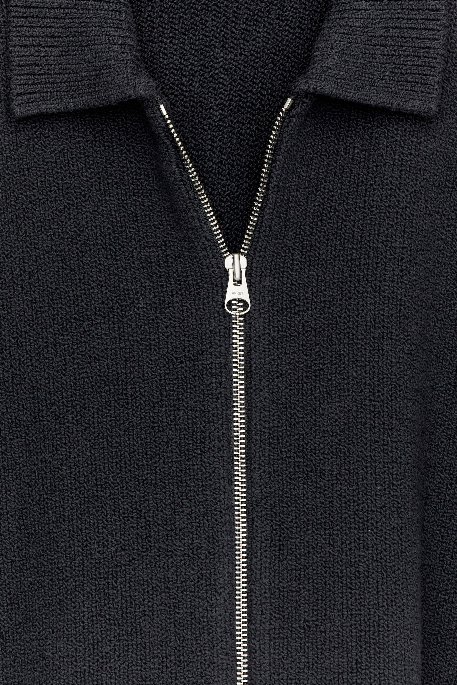 Vest van een katoenmix met rits - Donkerblauw/Yellow - 6