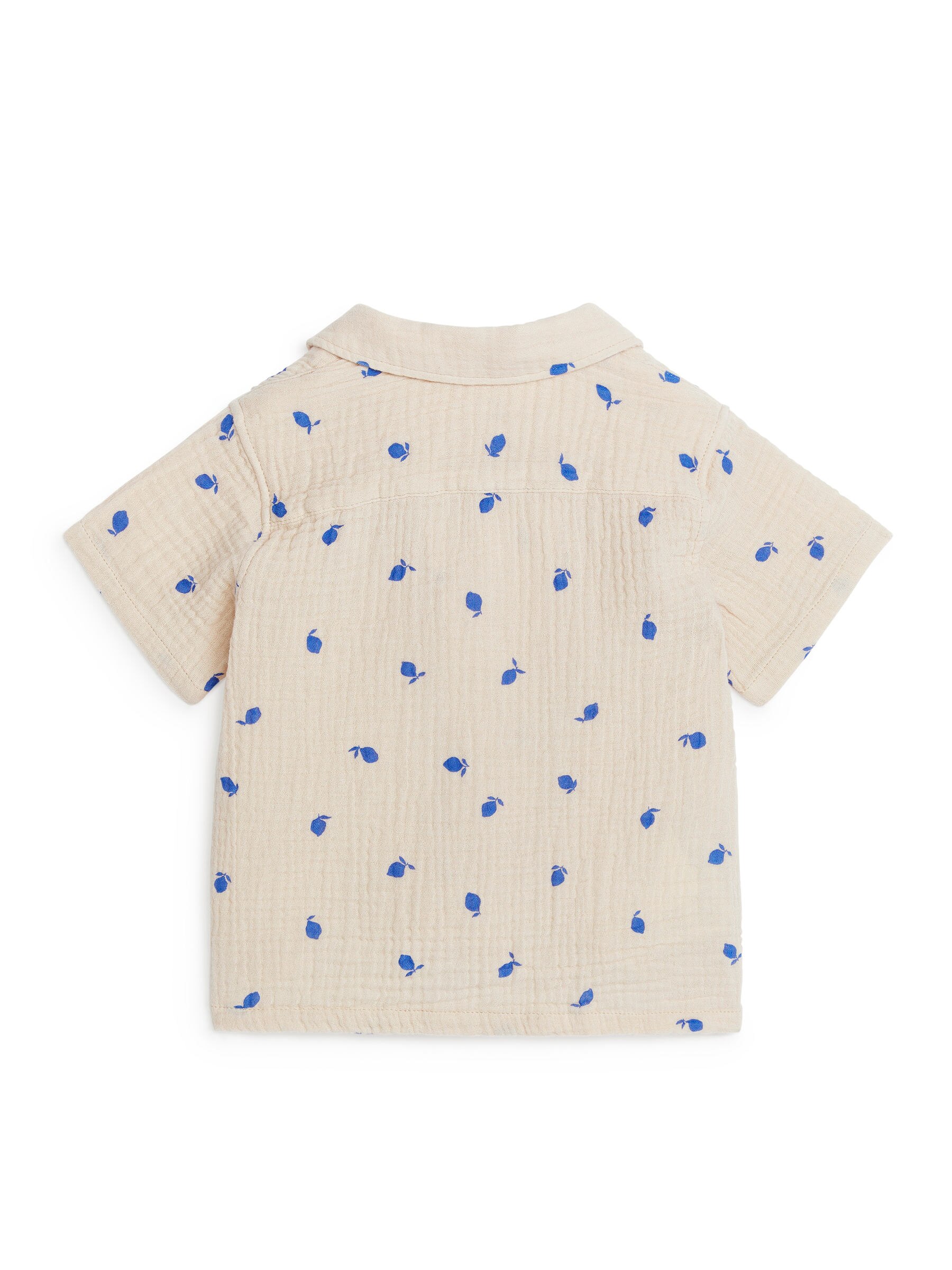 Resortskjorta i muslin - Beige - Regular fit - Children - StillMedia/DescriptiveStillLife - 1