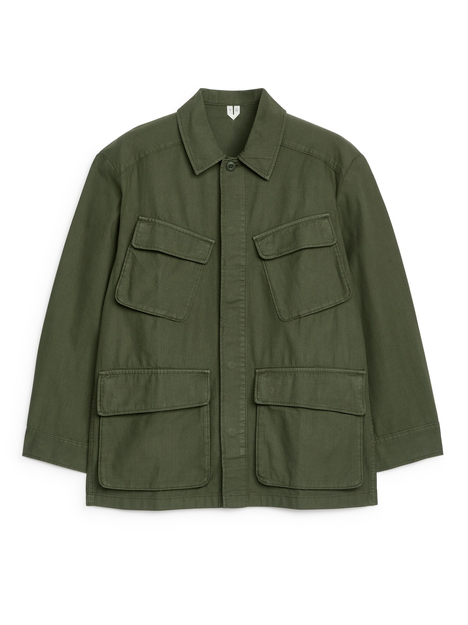 Utility Overshirt - Dunkelgrün