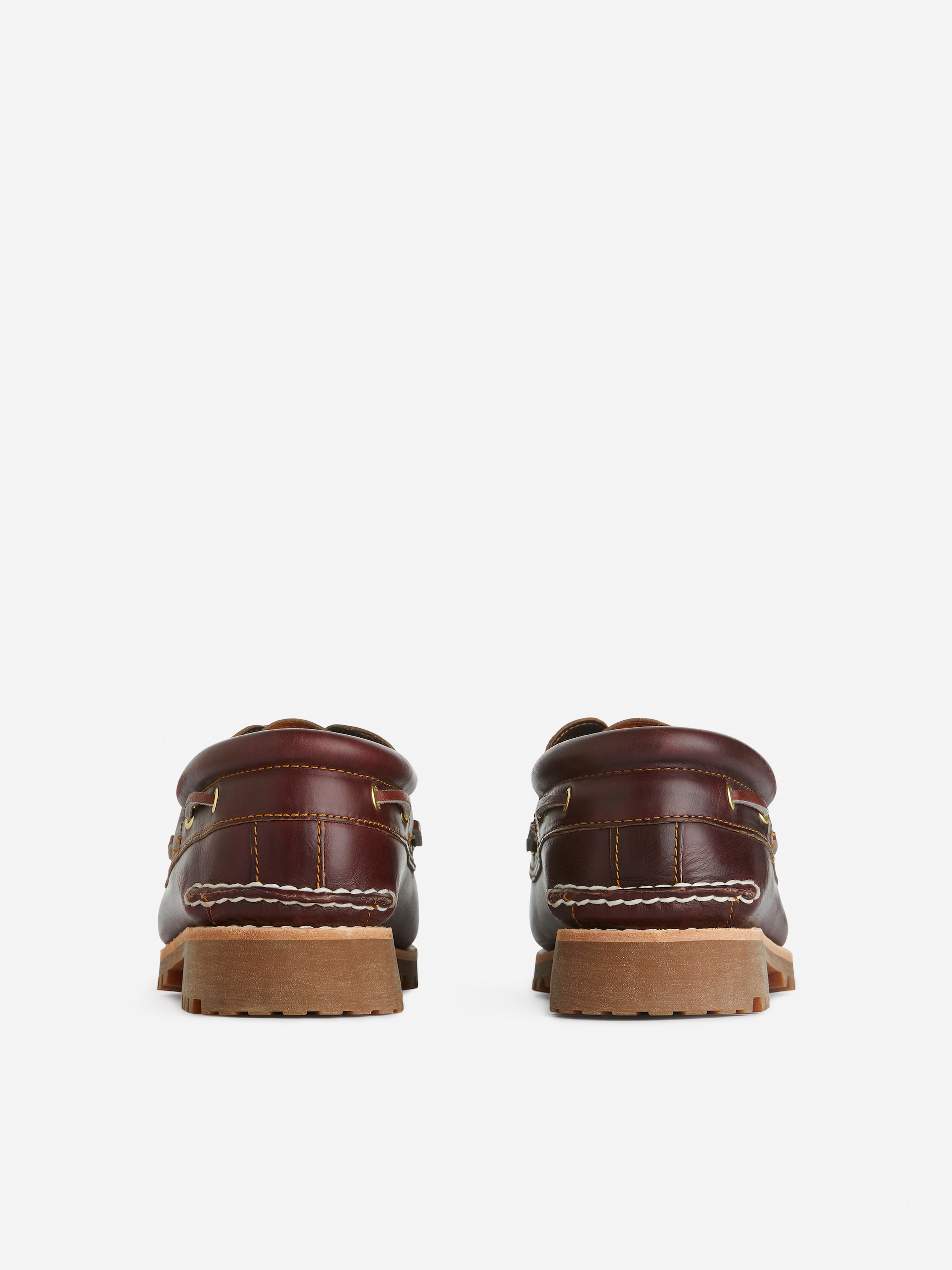 Timberland 3-Eye Lug Handsewn Boat Shoe - Brown - Men - StillMedia/DescriptiveStillLife - 3
