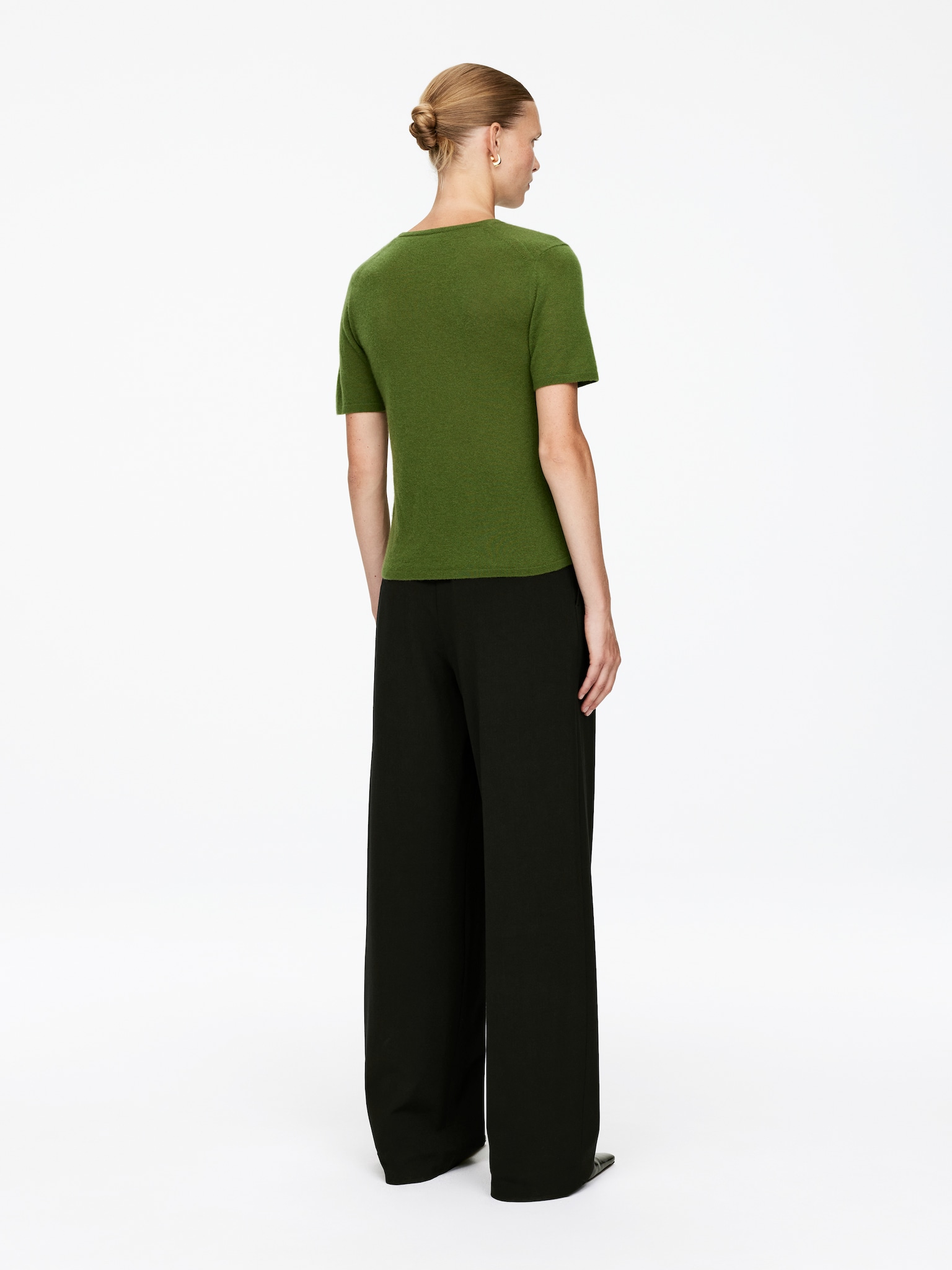 Haut en pur cachemire - Vert/gris - 3