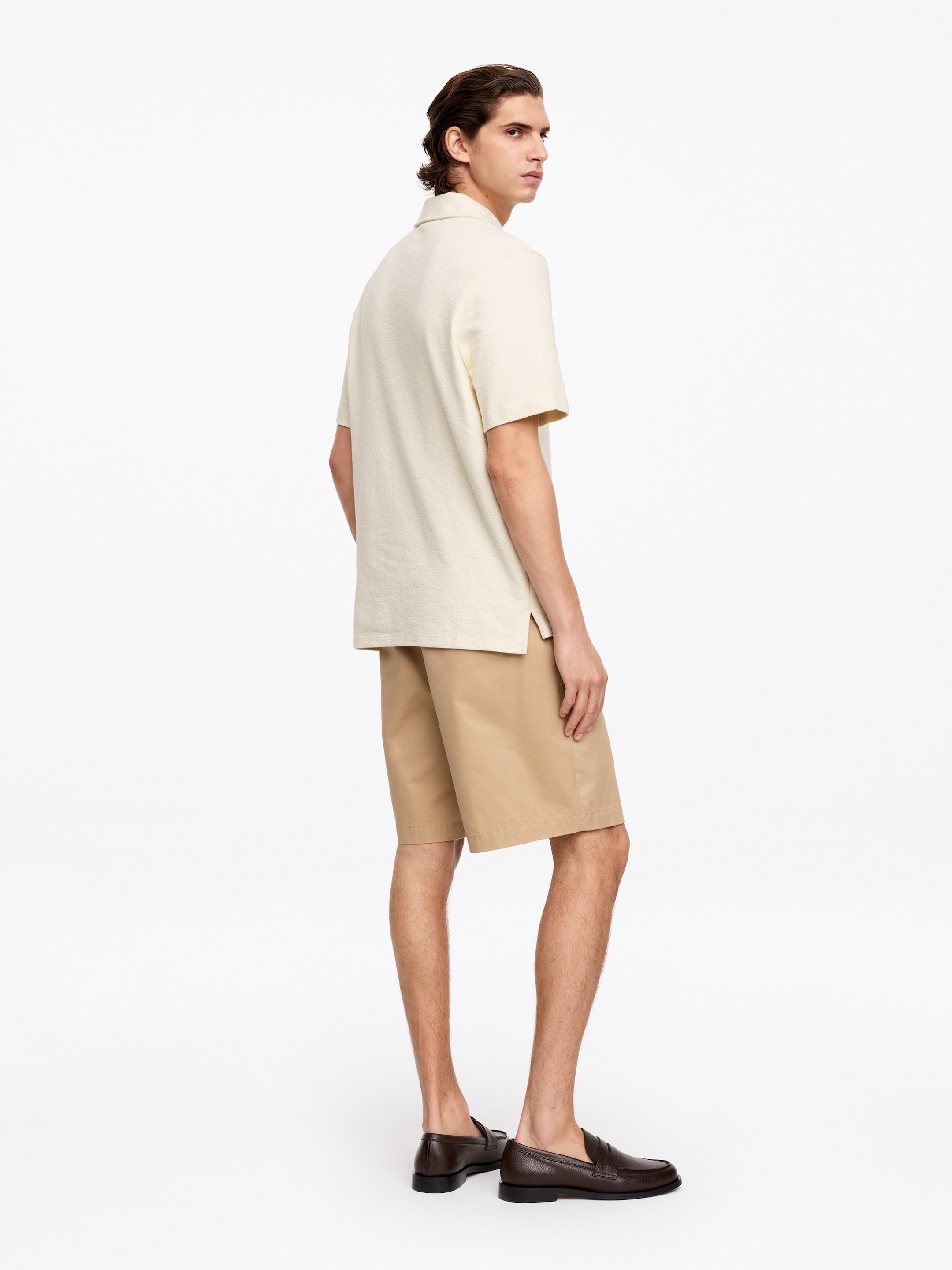 Polo a maniche corte - Bianco sporco - Regular fit - Men - StillMedia/Lookbook - 8