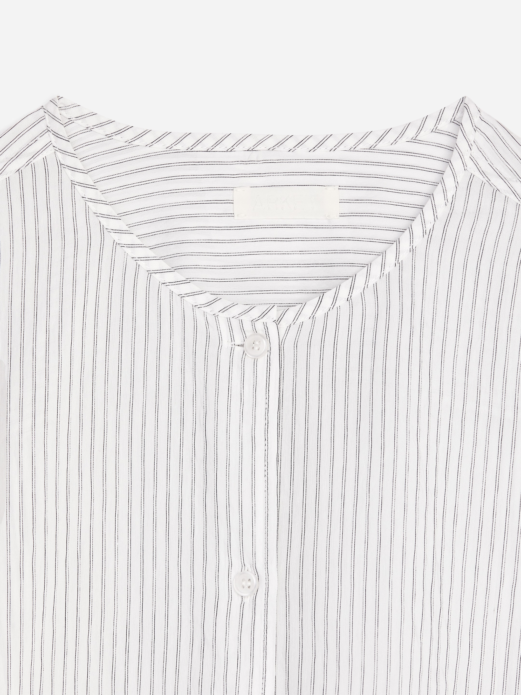 Blouse avec foulard amovible - Blanc/Noir - Regular fit - Femme - StillMedia/DescriptiveStillLife - 6