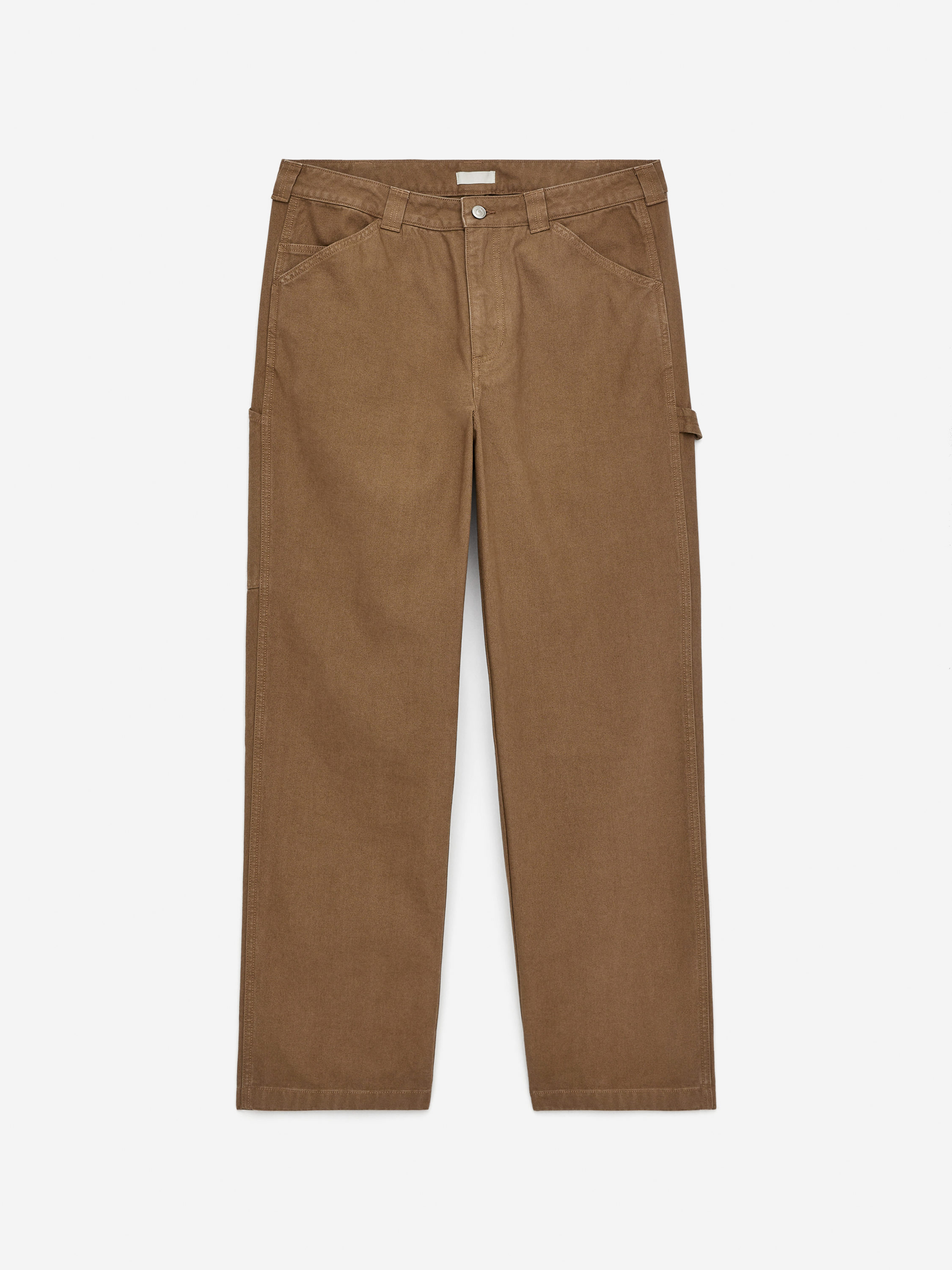 Loose-Fit Workwear Trousers - Brown - Loose fit - Men - StillMedia/DescriptiveStillLife - 2