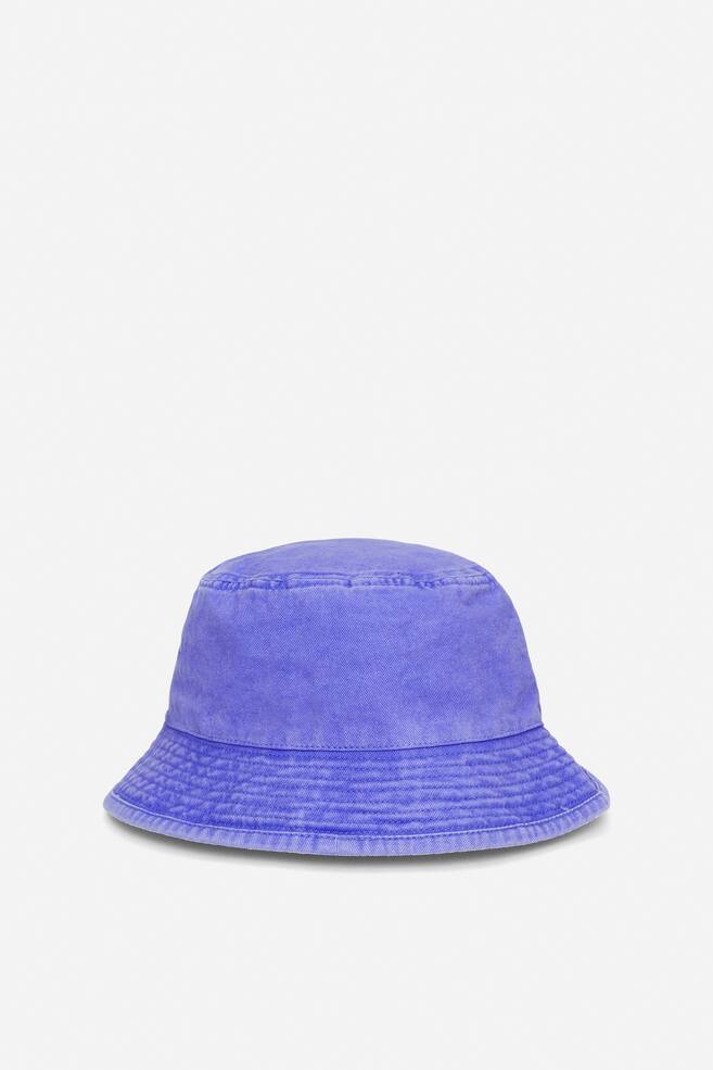 Washed Bucket Hat - Lilac - 1