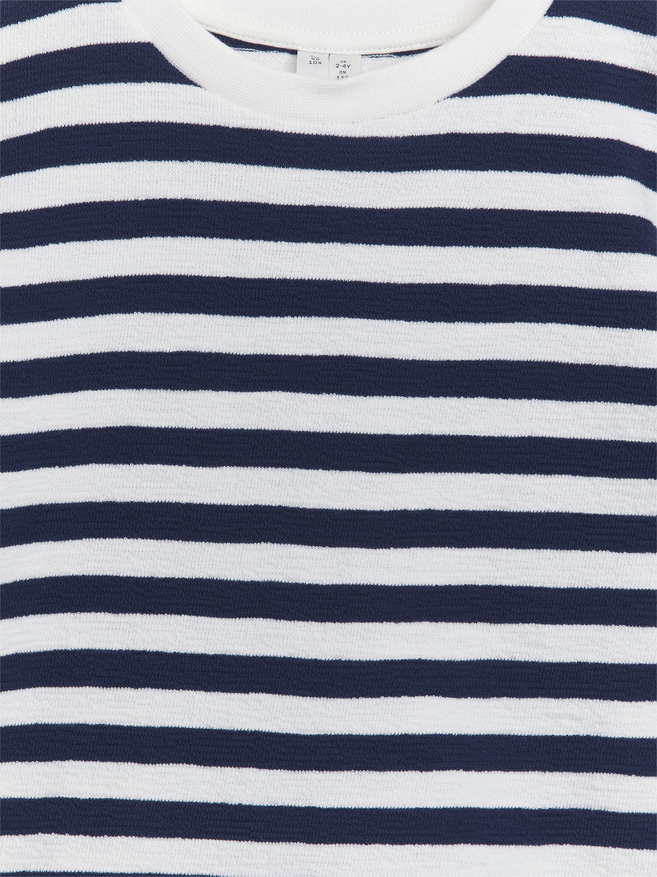 Textured T-Shirt - Blue/Stripes - Regular fit - Children - StillMedia/DescriptiveDetail - 2