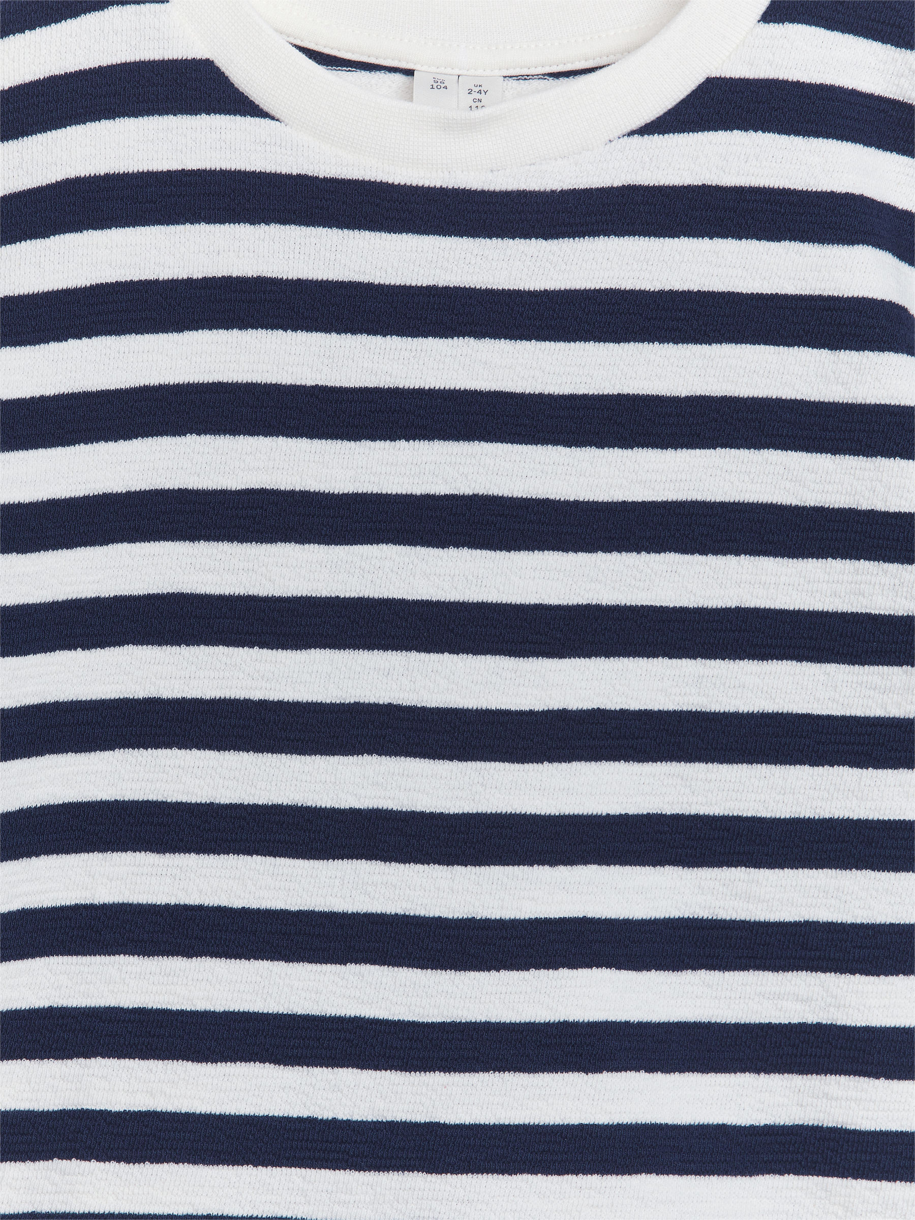 Strukturiertes T-Shirt - Blau/Streifen - Regular Fit - Kinder - StillMedia/DescriptiveDetail - 2