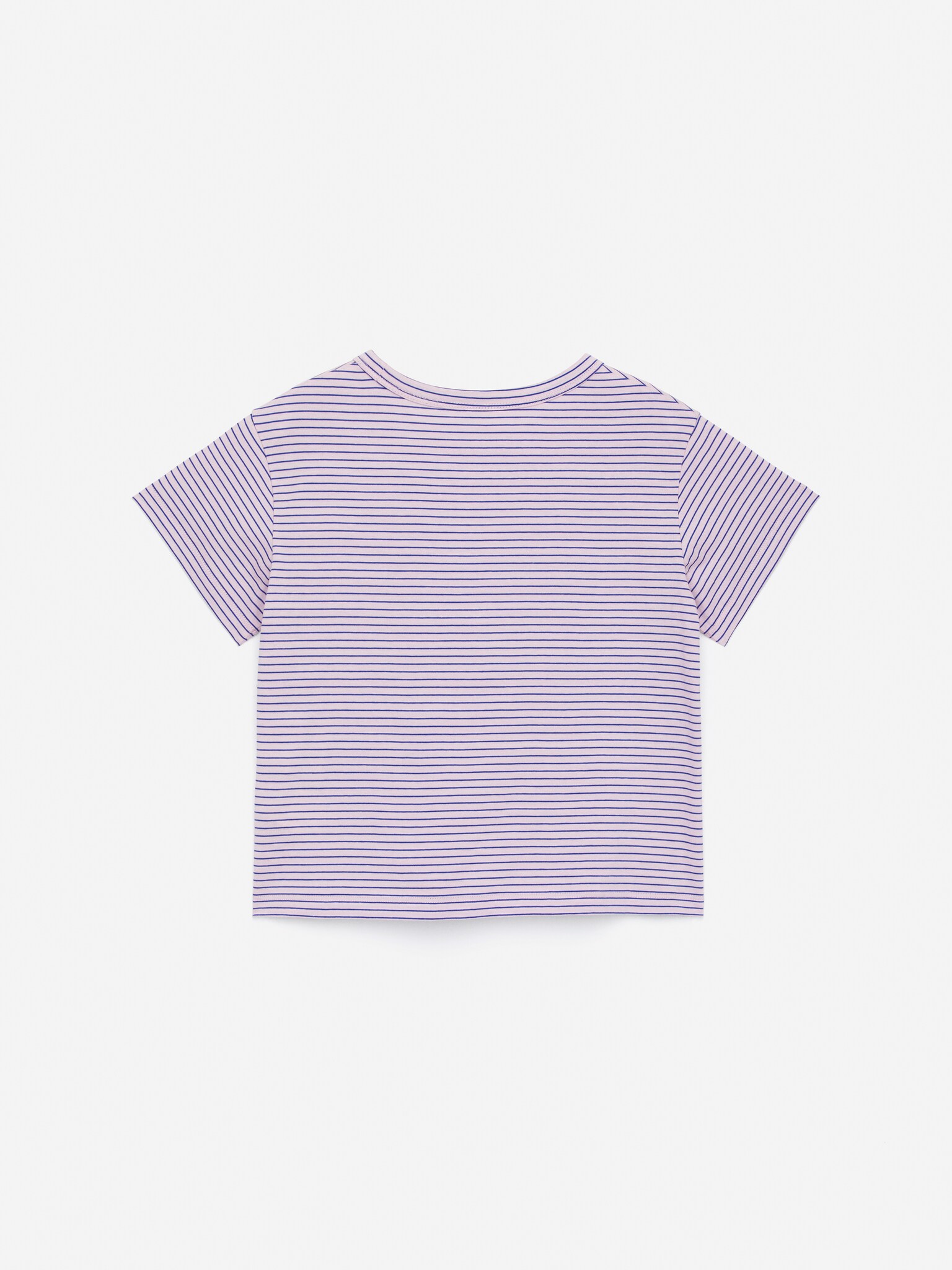 Wide-Fit T-Shirt - Pink/Blue/White - 2