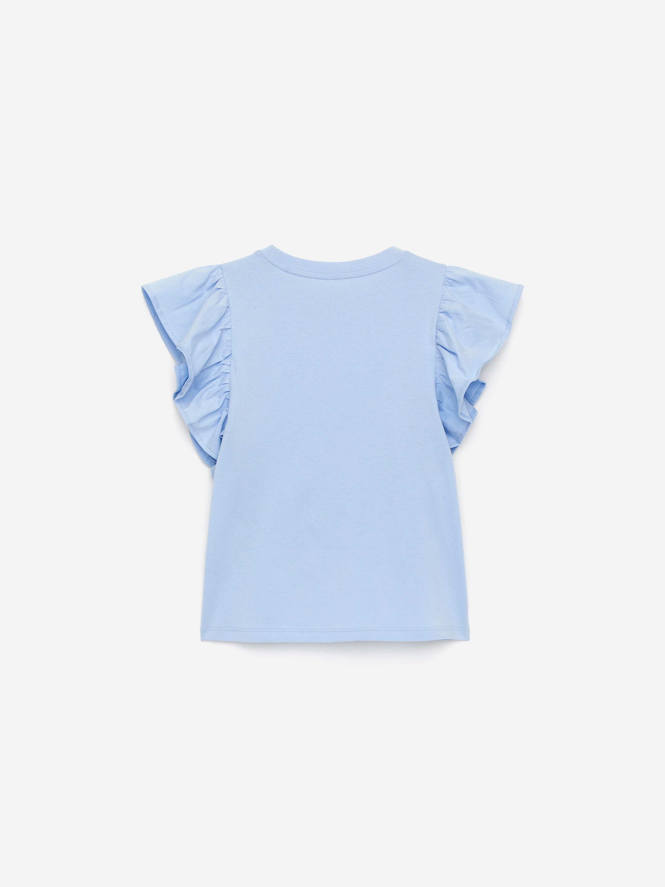 Topp med volanger - Ljusblå - Regular fit - Children - StillMedia/DescriptiveStillLife - 2