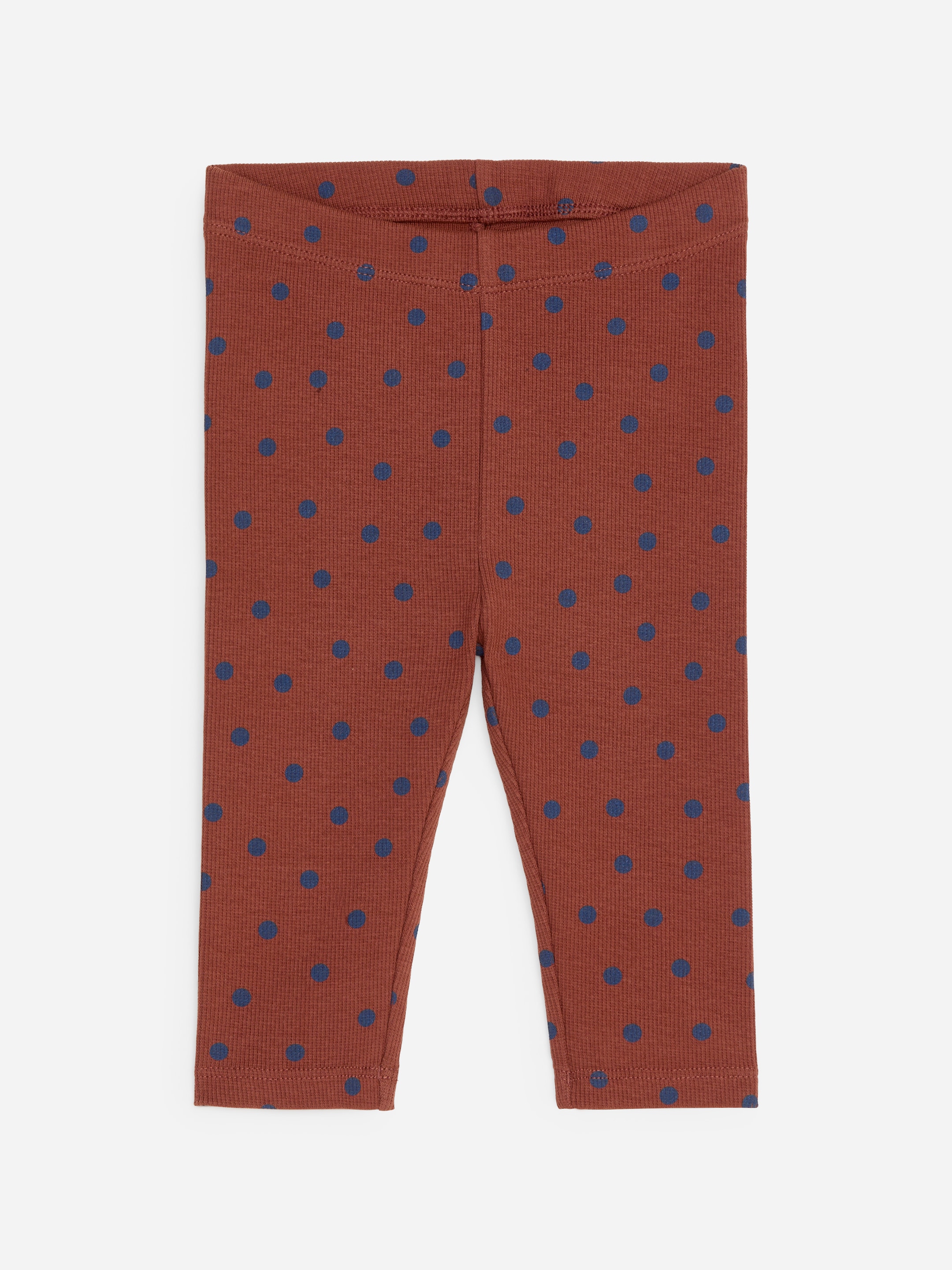 Gerippte Leggings-#62433C-19534